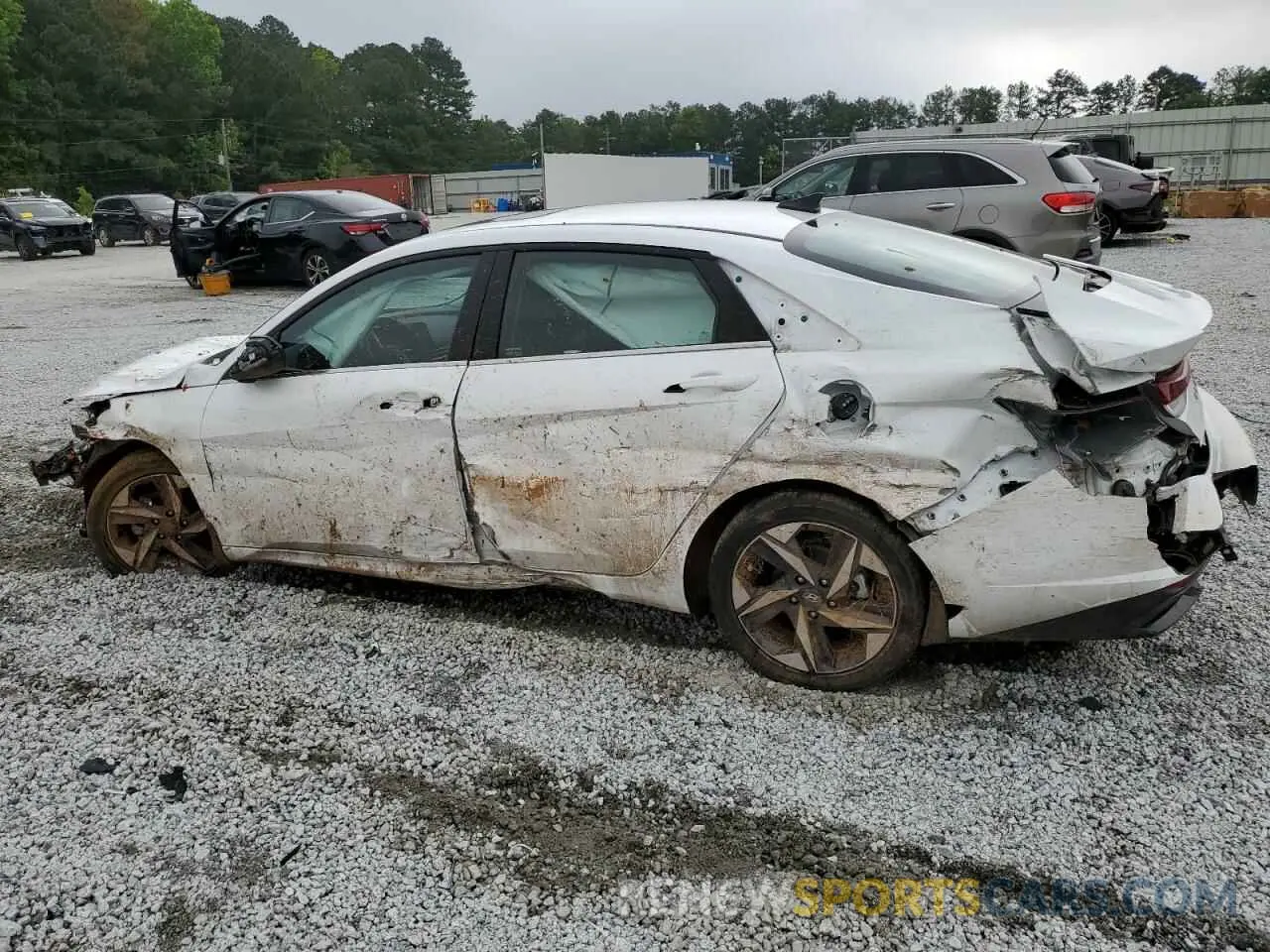 2 Photograph of a damaged car KMHLN4AJ9PU054991 HYUNDAI ELANTRA 2023