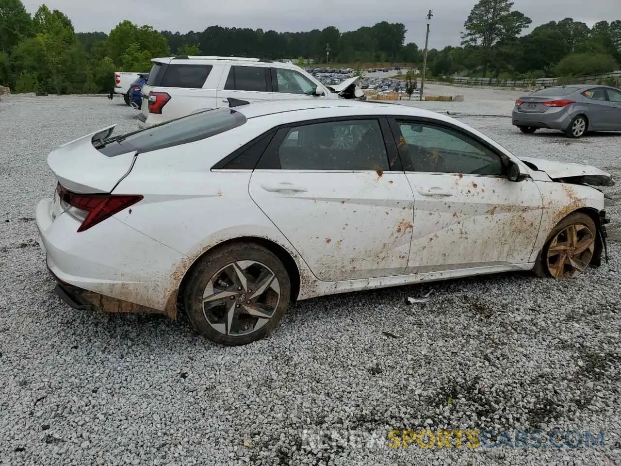 3 Photograph of a damaged car KMHLN4AJ9PU054991 HYUNDAI ELANTRA 2023