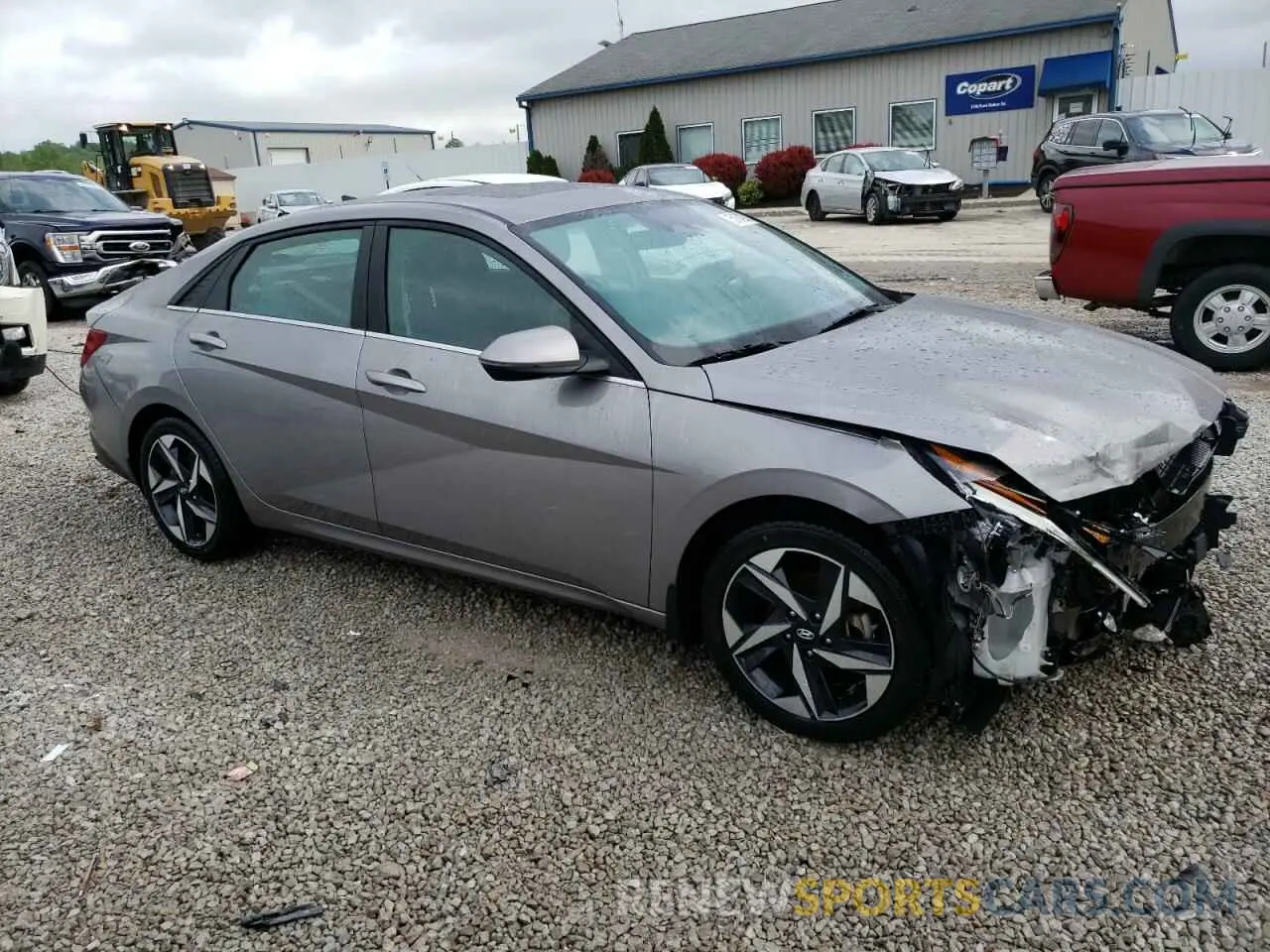 4 Photograph of a damaged car KMHLN4AJ9PU057468 HYUNDAI ELANTRA 2023