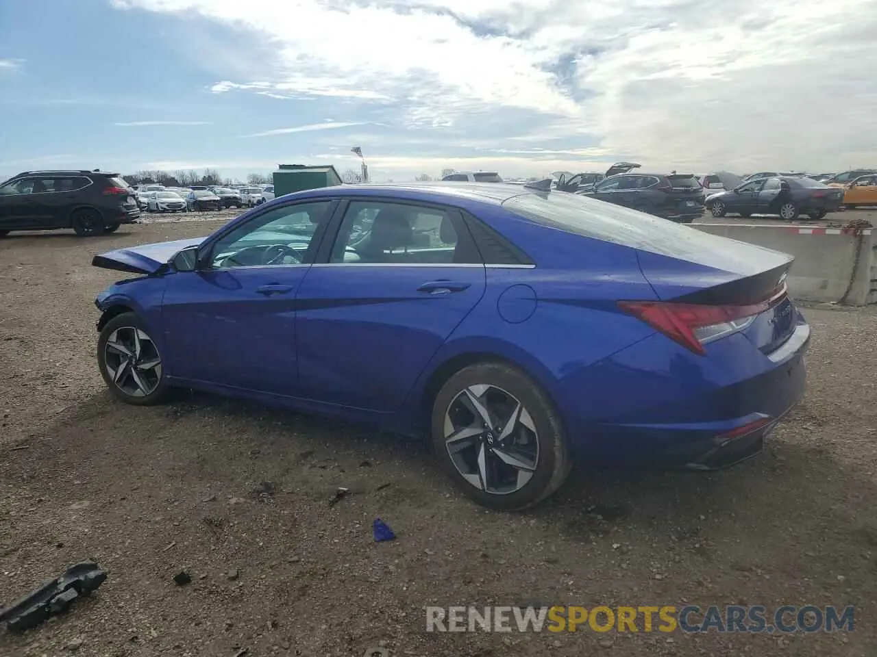 2 Photograph of a damaged car KMHLN4AJ9PU066087 HYUNDAI ELANTRA 2023