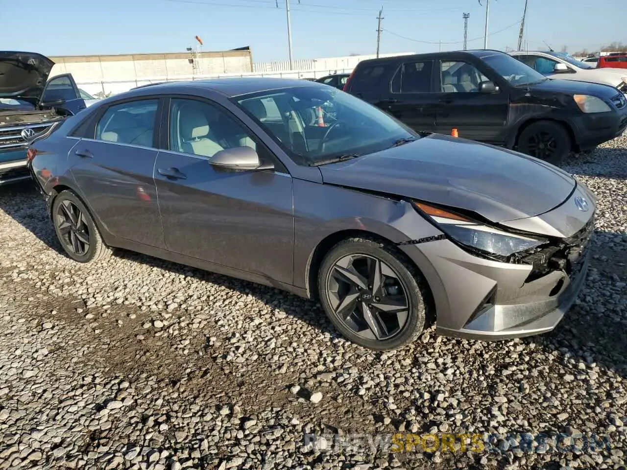 4 Photograph of a damaged car KMHLN4AJXPU050688 HYUNDAI ELANTRA 2023