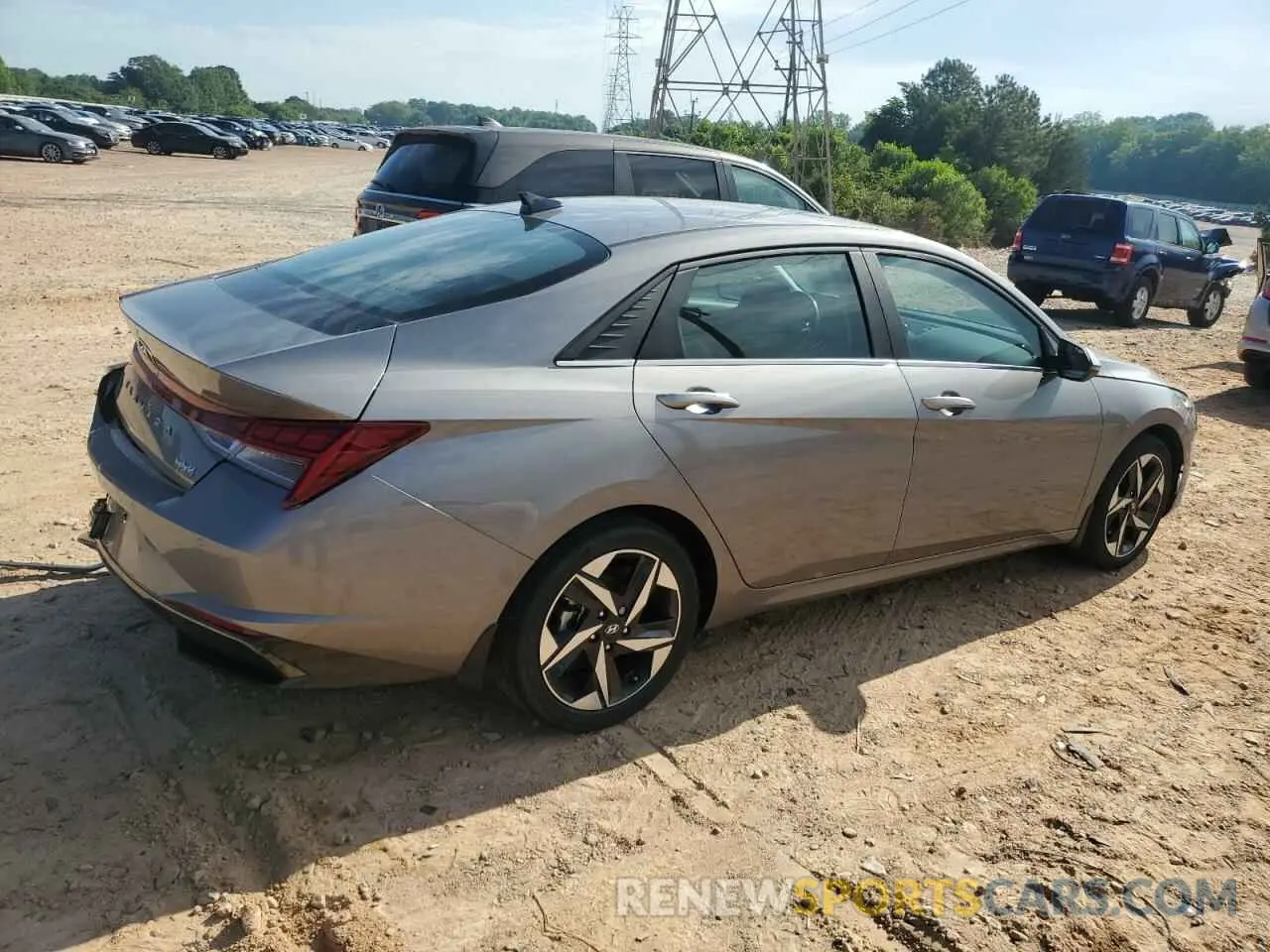3 Photograph of a damaged car KMHLN4AJXPU053624 HYUNDAI ELANTRA 2023