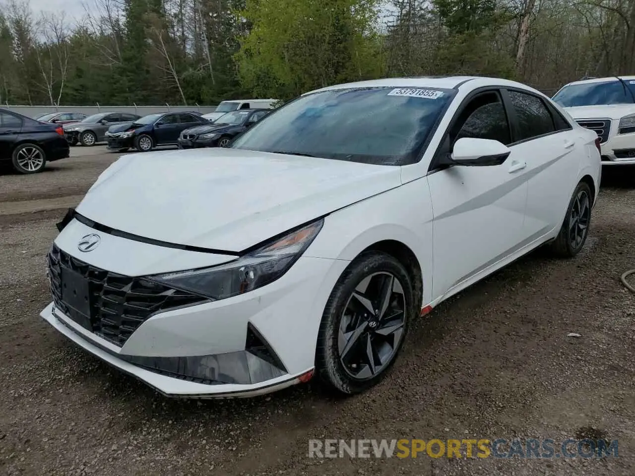 1 Photograph of a damaged car KMHLN4AJXPU074473 HYUNDAI ELANTRA 2023