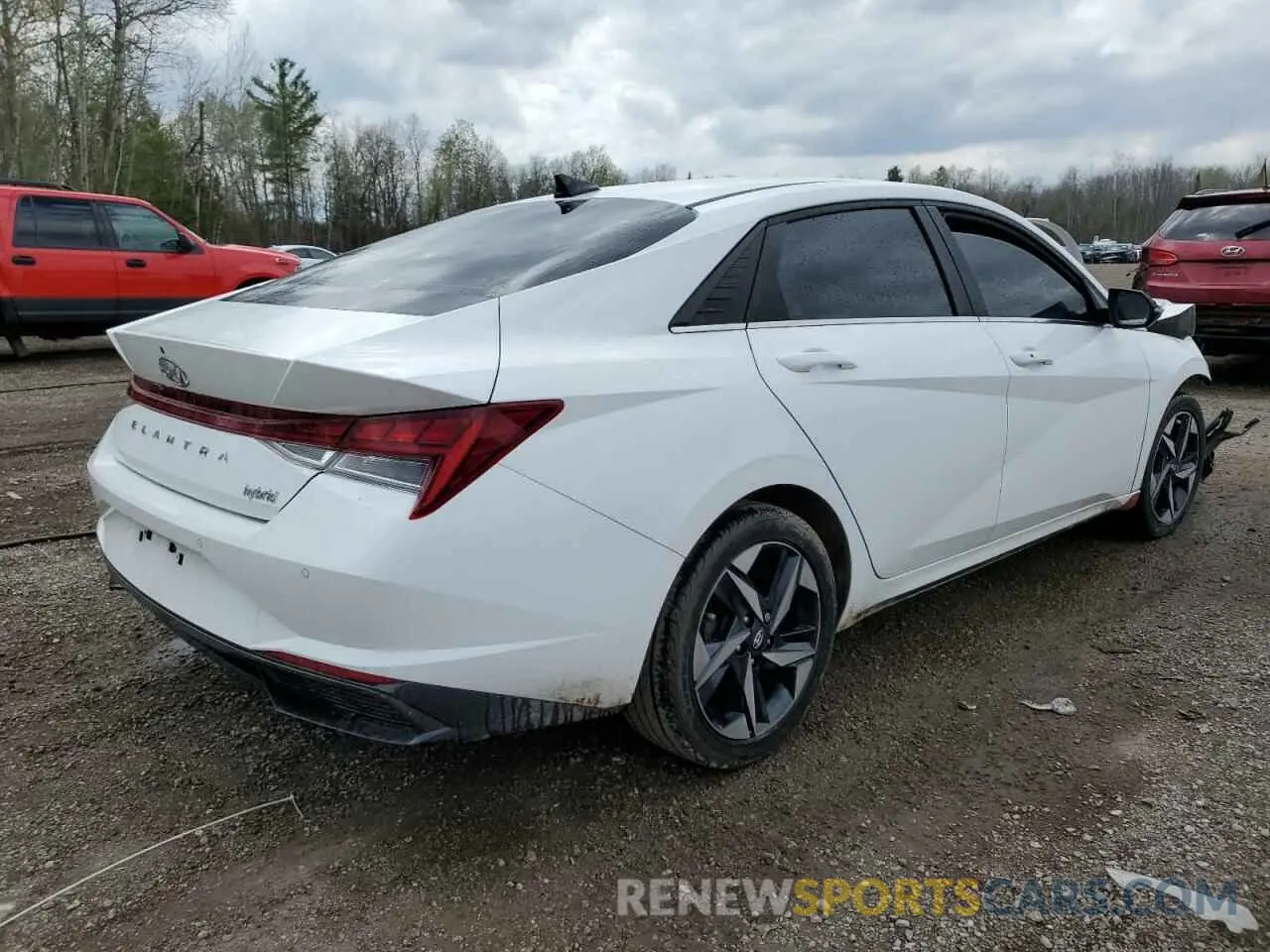 3 Photograph of a damaged car KMHLN4AJXPU074473 HYUNDAI ELANTRA 2023