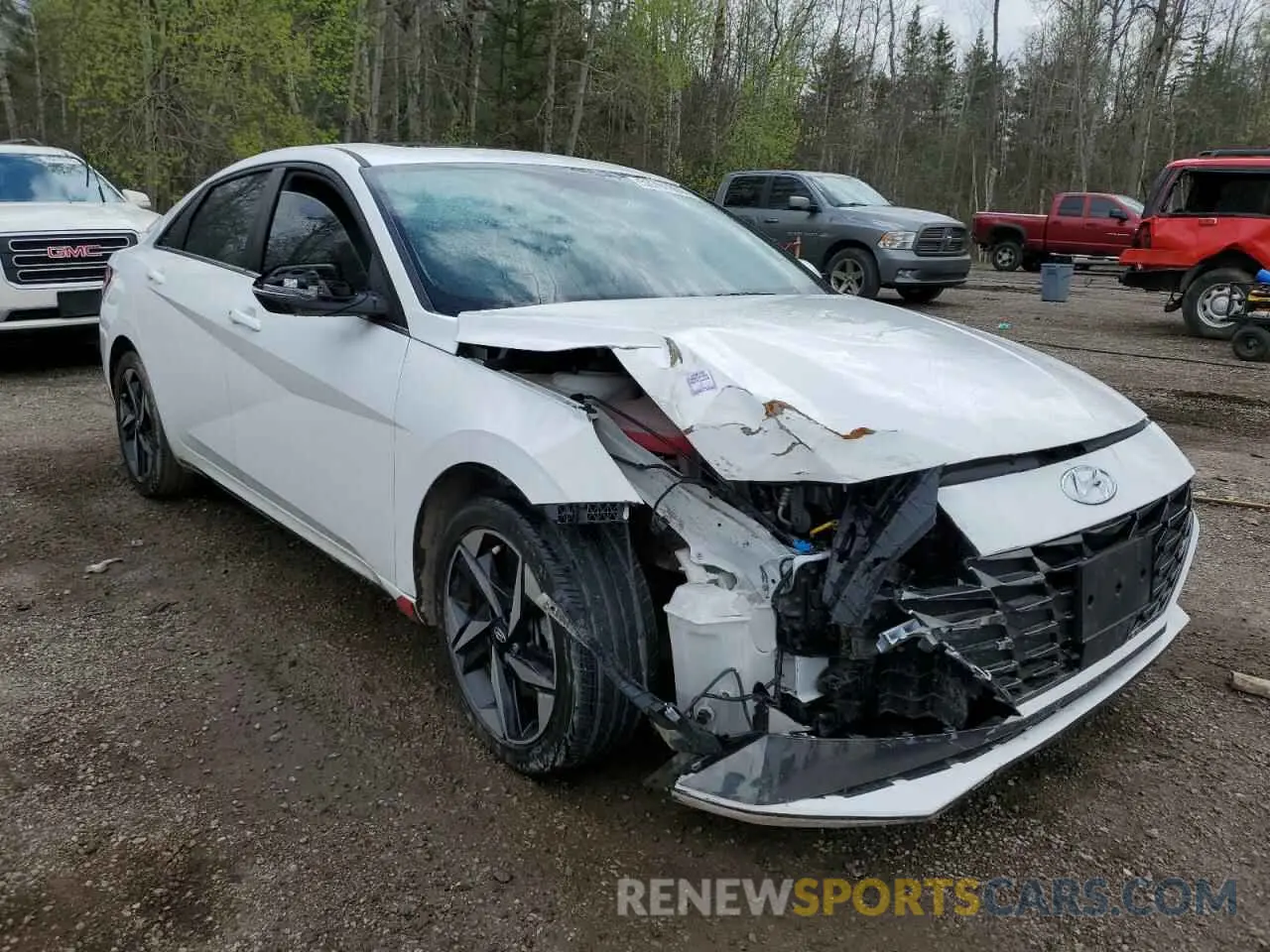 4 Photograph of a damaged car KMHLN4AJXPU074473 HYUNDAI ELANTRA 2023