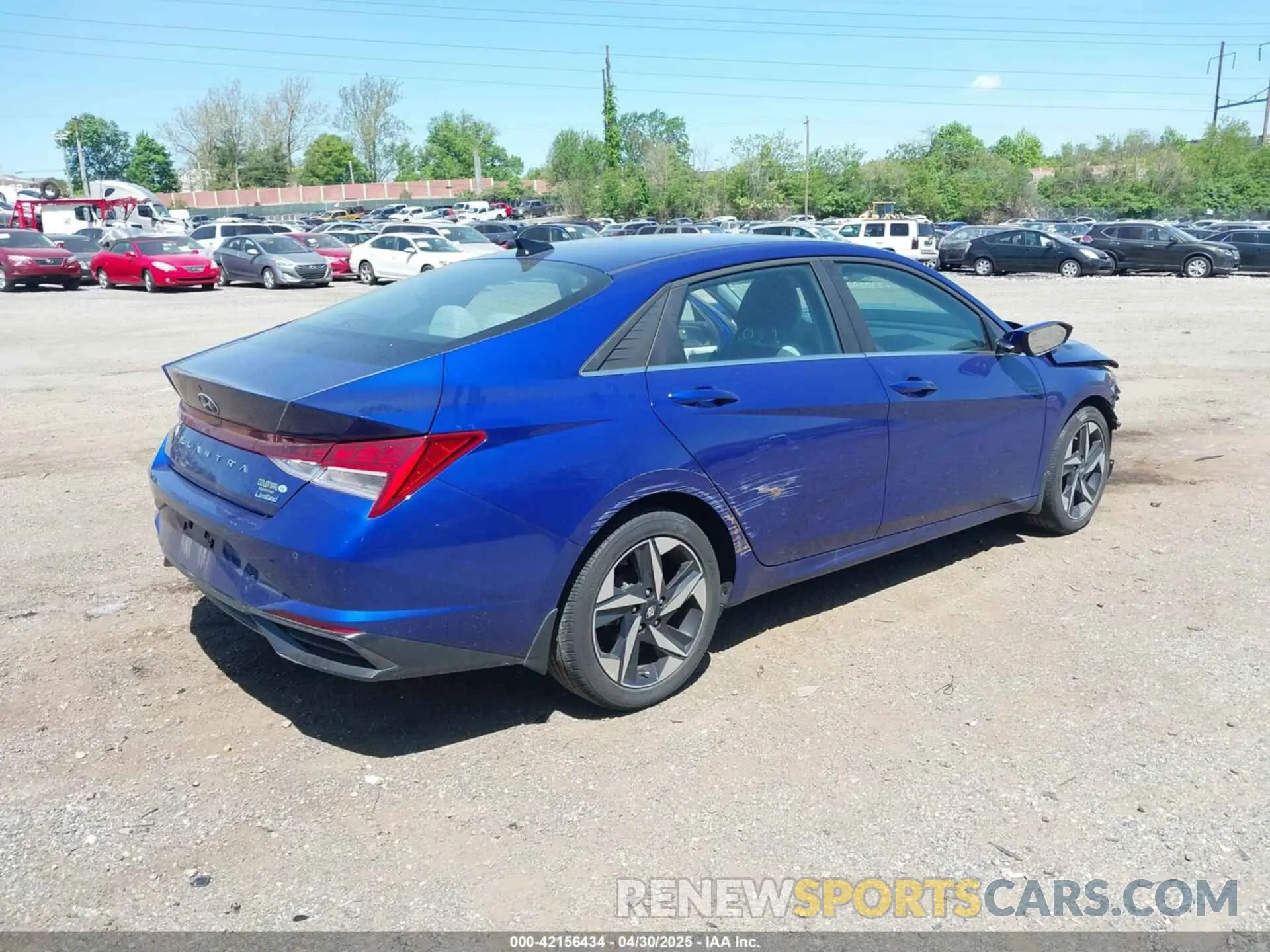 4 Photograph of a damaged car KMHLP4AG0PU459653 HYUNDAI ELANTRA 2023