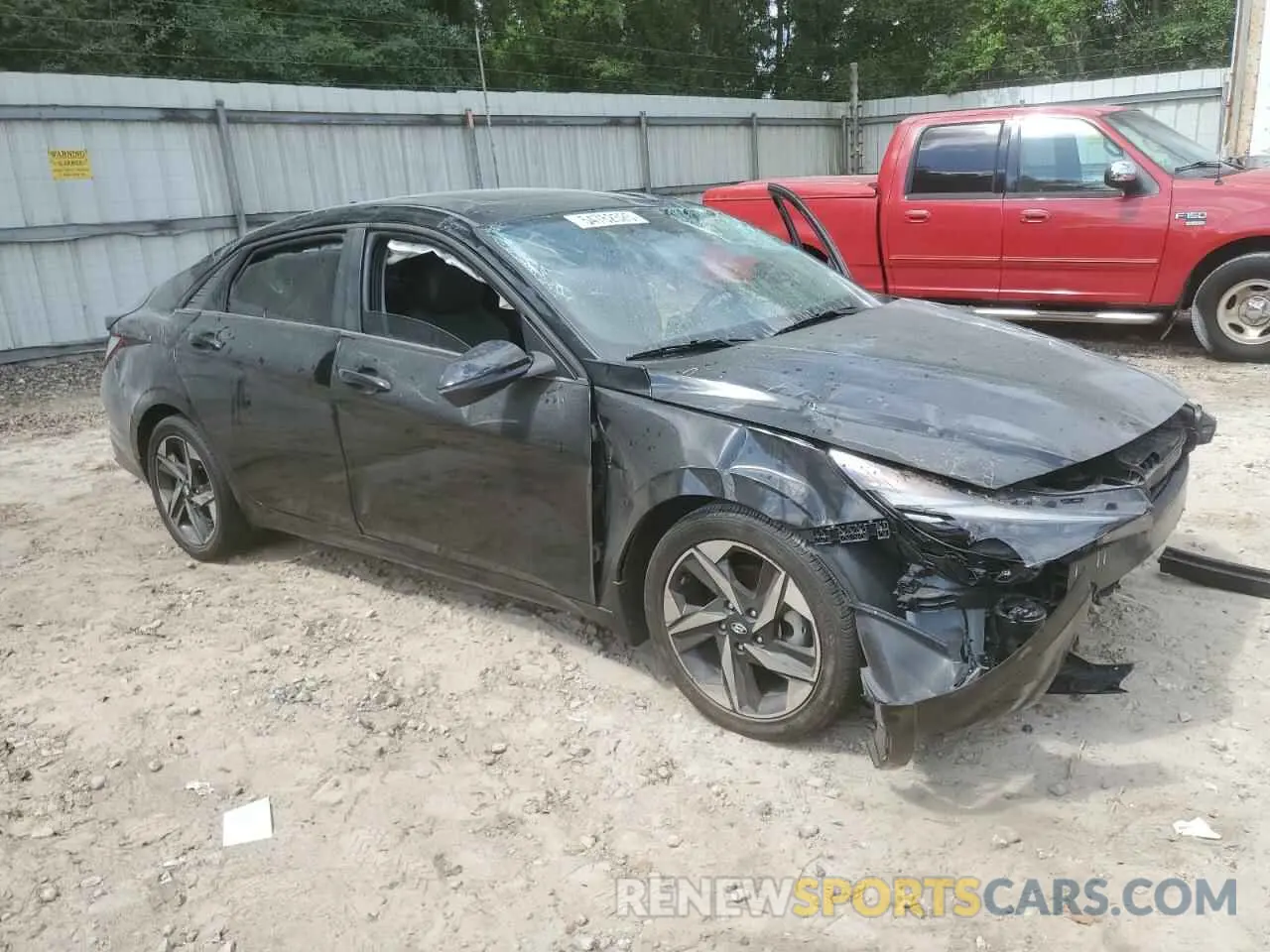 4 Photograph of a damaged car KMHLP4AG0PU499814 HYUNDAI ELANTRA 2023