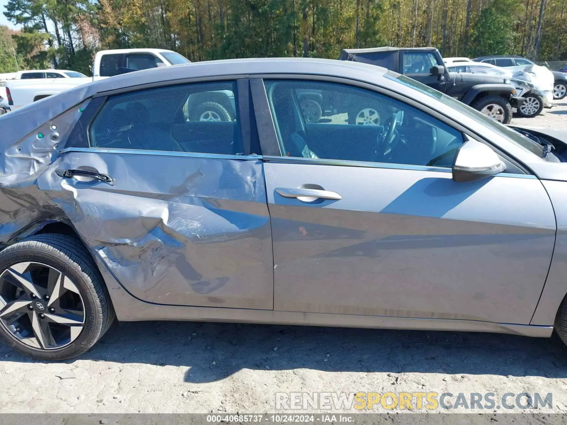13 Photograph of a damaged car KMHLP4AG0PU607249 HYUNDAI ELANTRA 2023