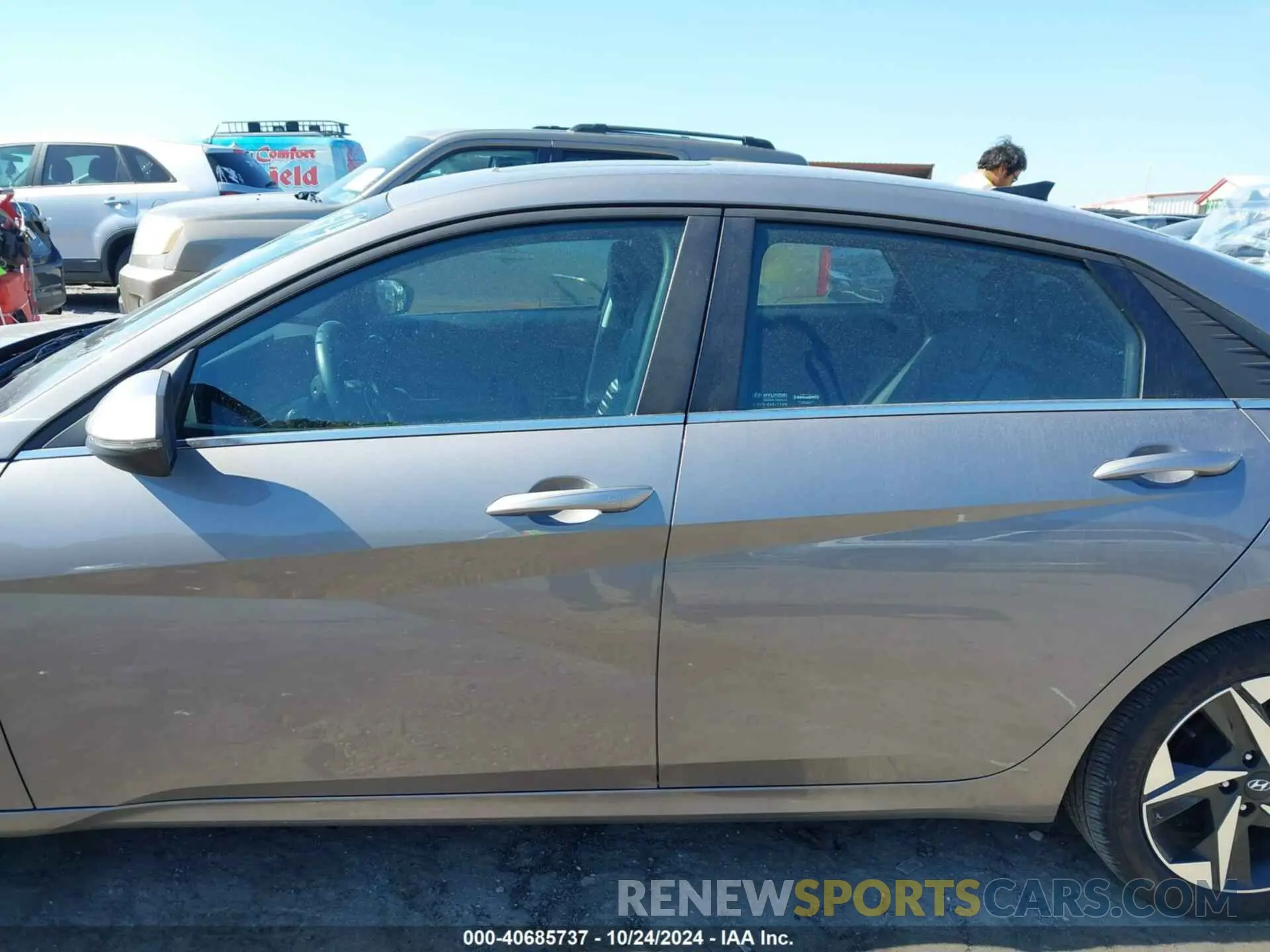 14 Photograph of a damaged car KMHLP4AG0PU607249 HYUNDAI ELANTRA 2023