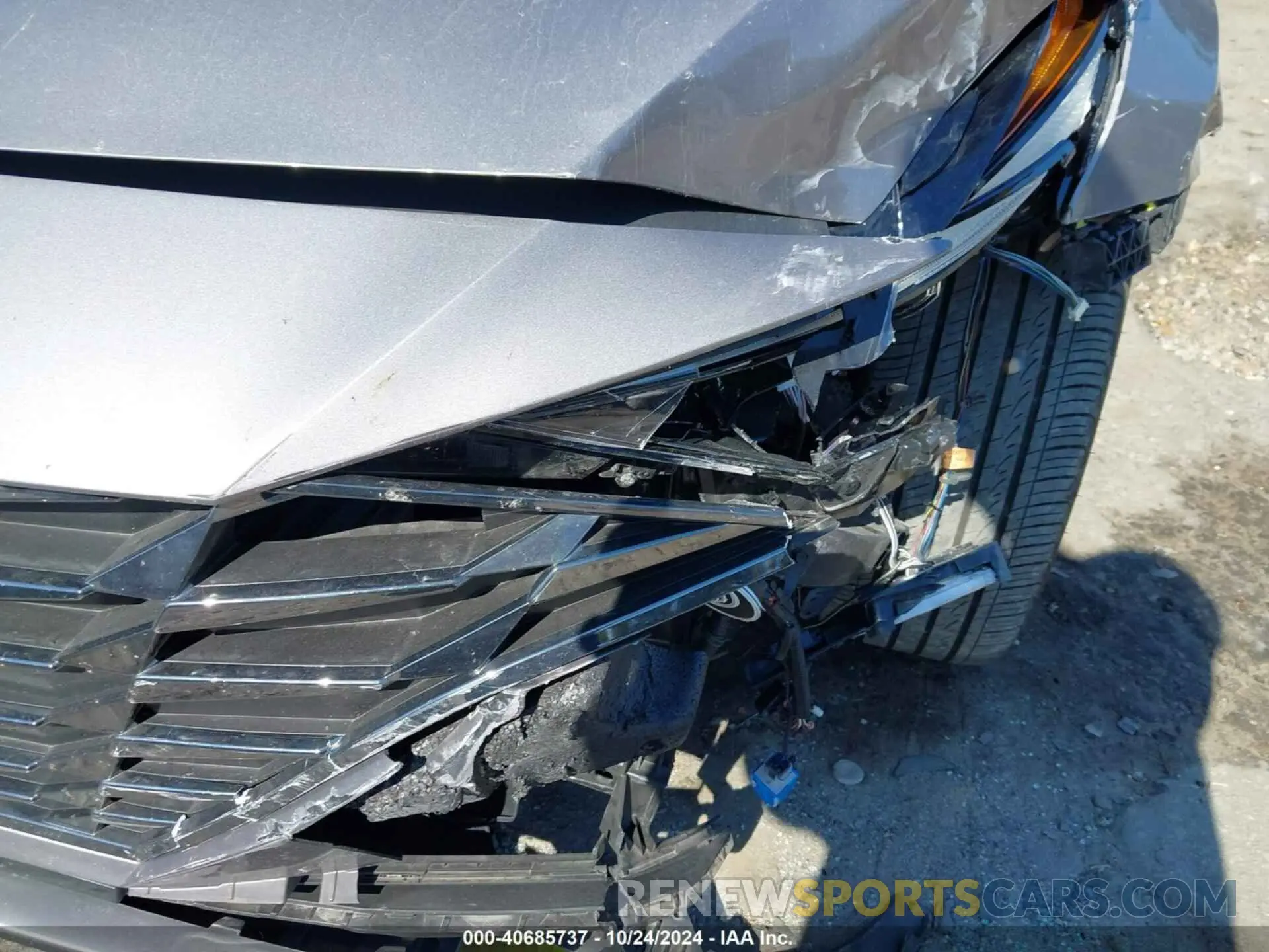 21 Photograph of a damaged car KMHLP4AG0PU607249 HYUNDAI ELANTRA 2023