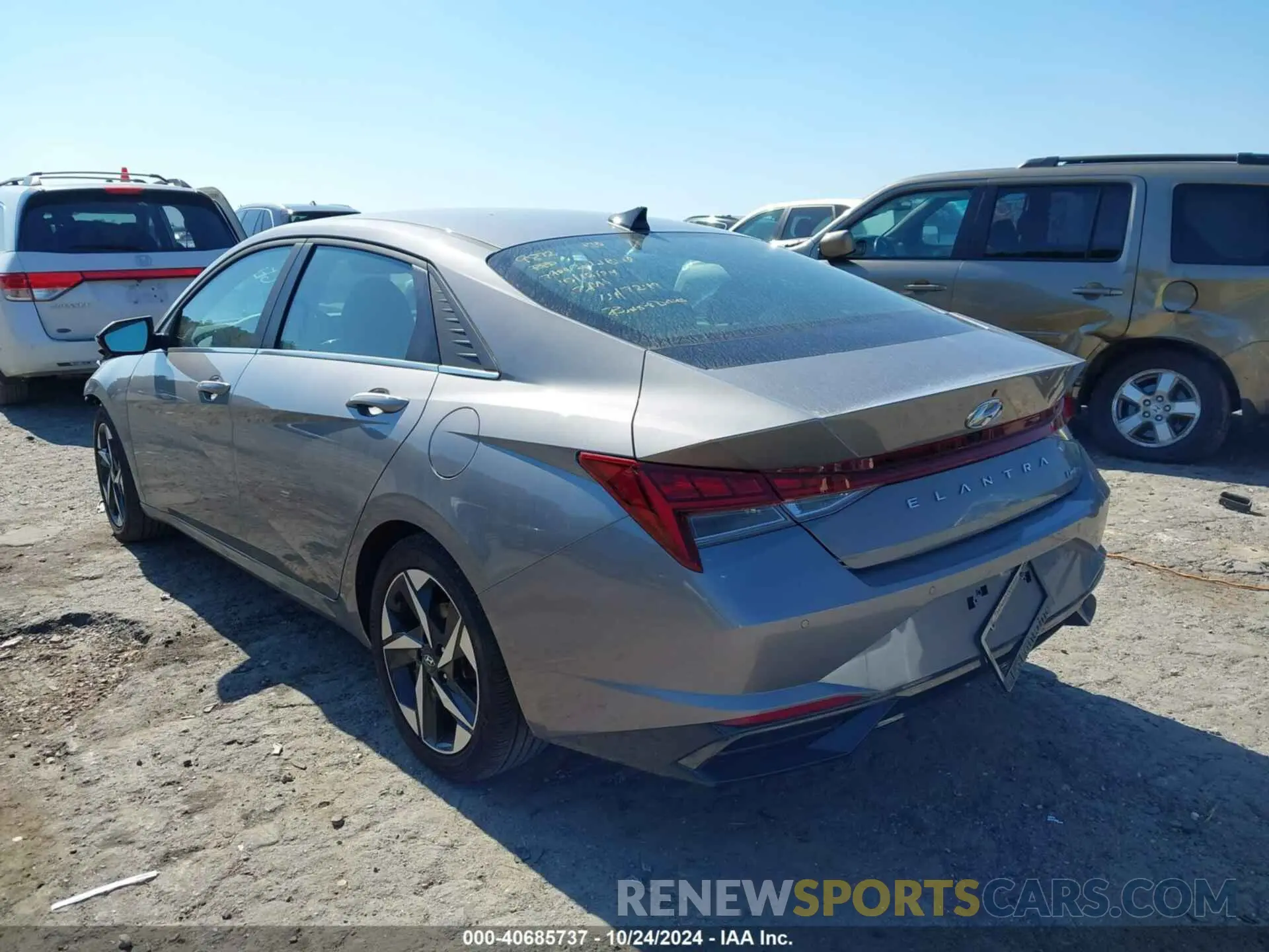 3 Photograph of a damaged car KMHLP4AG0PU607249 HYUNDAI ELANTRA 2023
