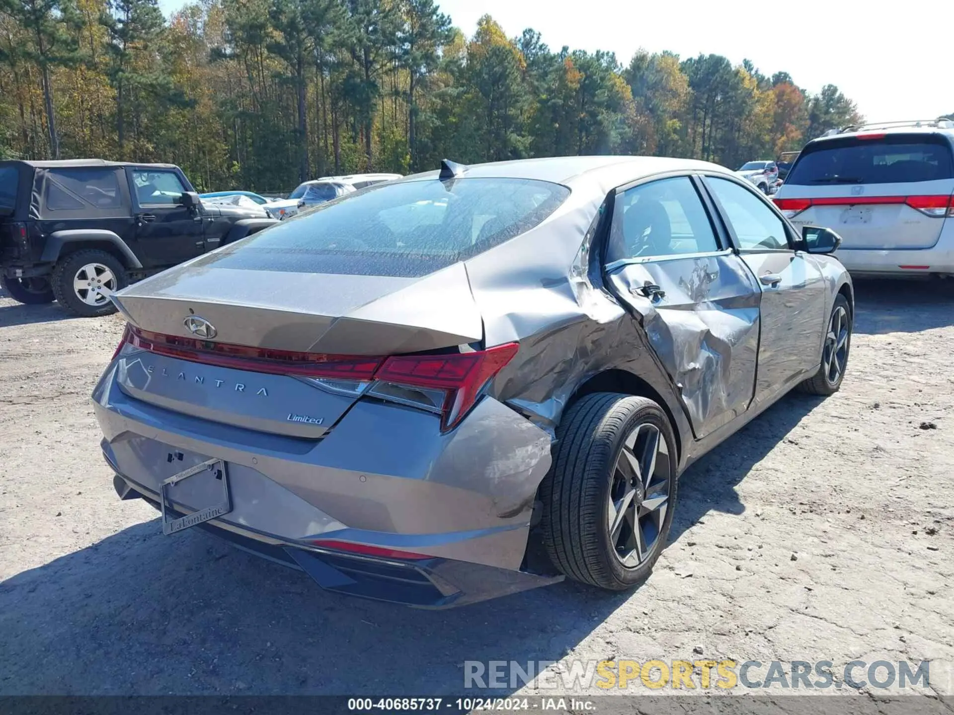 4 Photograph of a damaged car KMHLP4AG0PU607249 HYUNDAI ELANTRA 2023