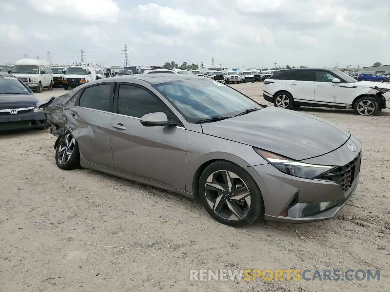 4 Photograph of a damaged car KMHLP4AG1PU427956 HYUNDAI ELANTRA 2023