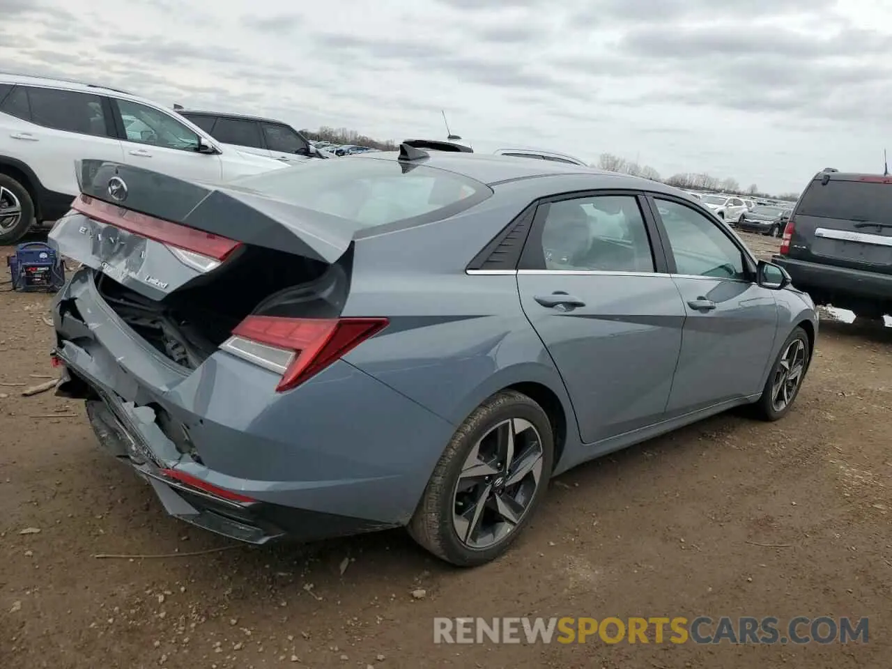 3 Photograph of a damaged car KMHLP4AG1PU437077 HYUNDAI ELANTRA 2023