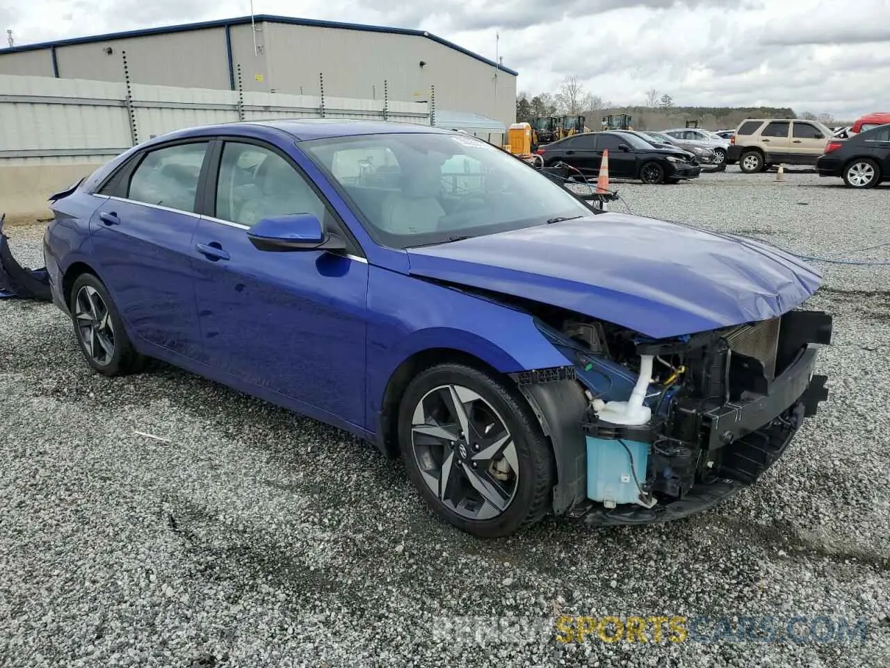 4 Photograph of a damaged car KMHLP4AG1PU456969 HYUNDAI ELANTRA 2023