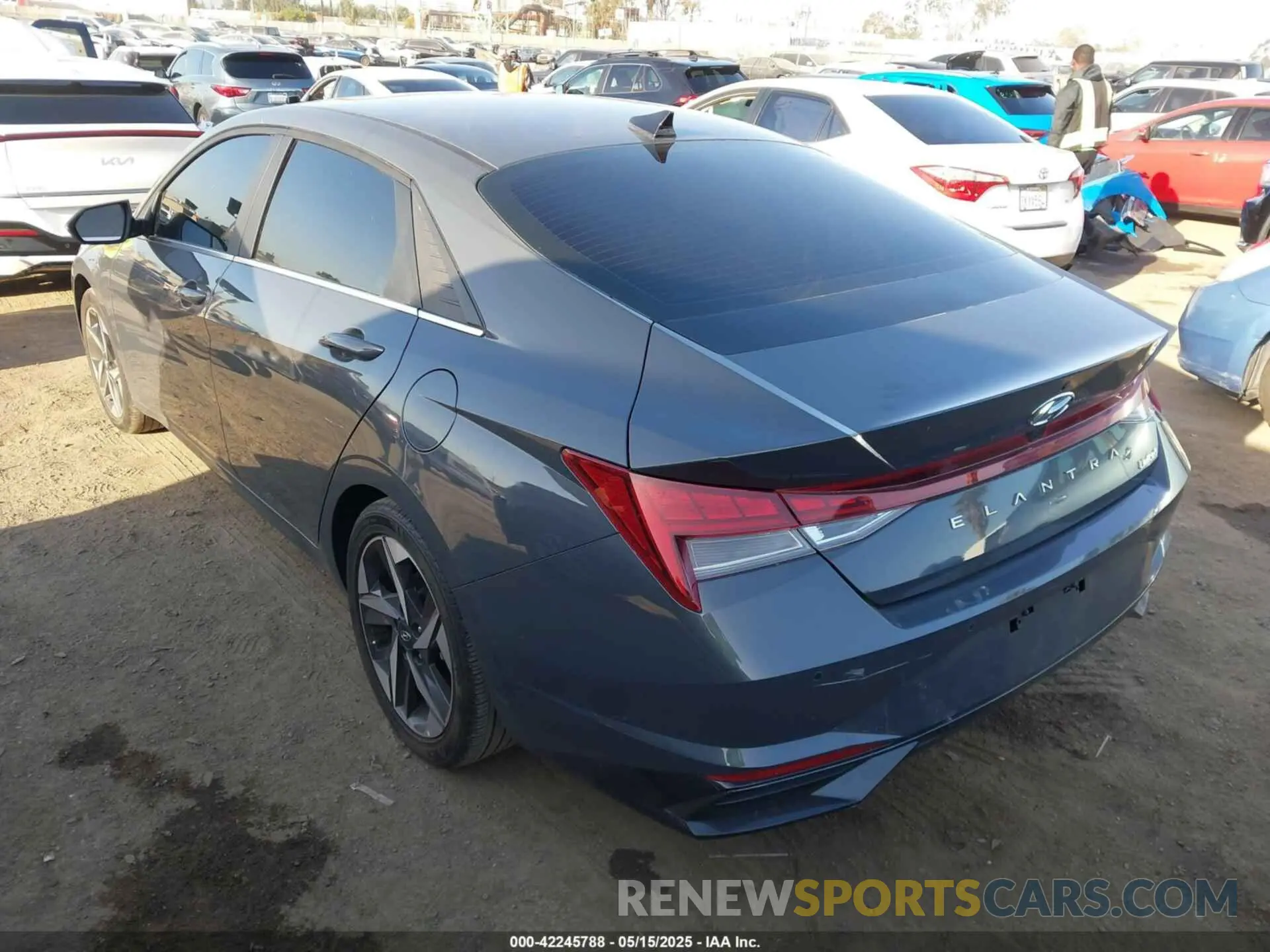 3 Photograph of a damaged car KMHLP4AG1PU561916 HYUNDAI ELANTRA 2023