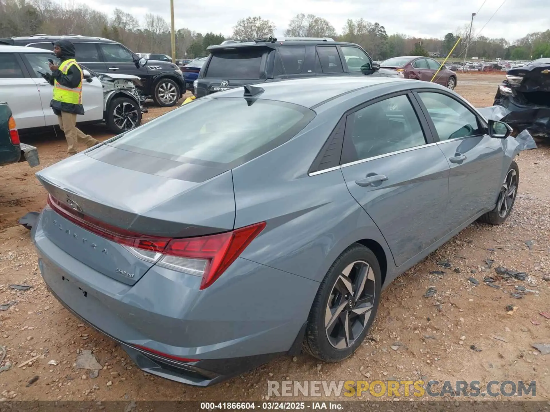 4 Photograph of a damaged car KMHLP4AG2PU430431 HYUNDAI ELANTRA 2023