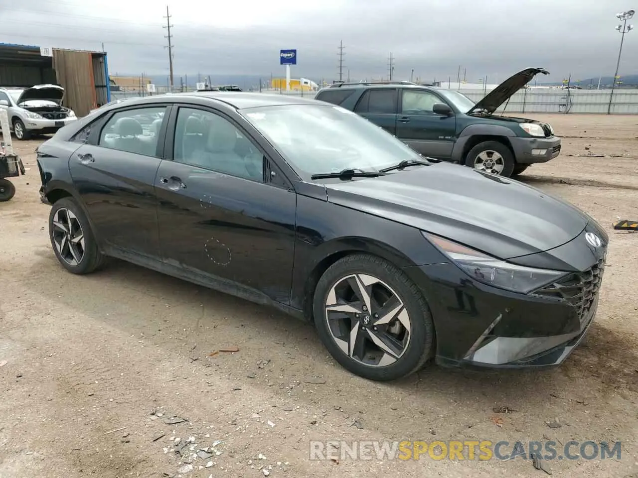 4 Photograph of a damaged car KMHLP4AG2PU457046 HYUNDAI ELANTRA 2023