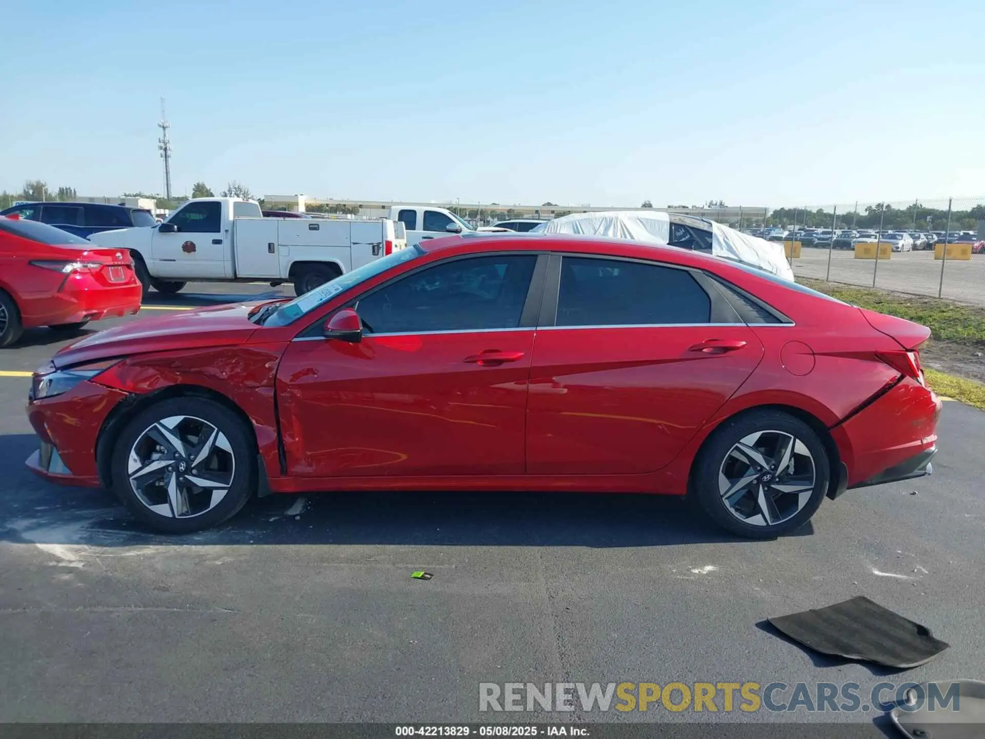14 Photograph of a damaged car KMHLP4AG2PU458522 HYUNDAI ELANTRA 2023