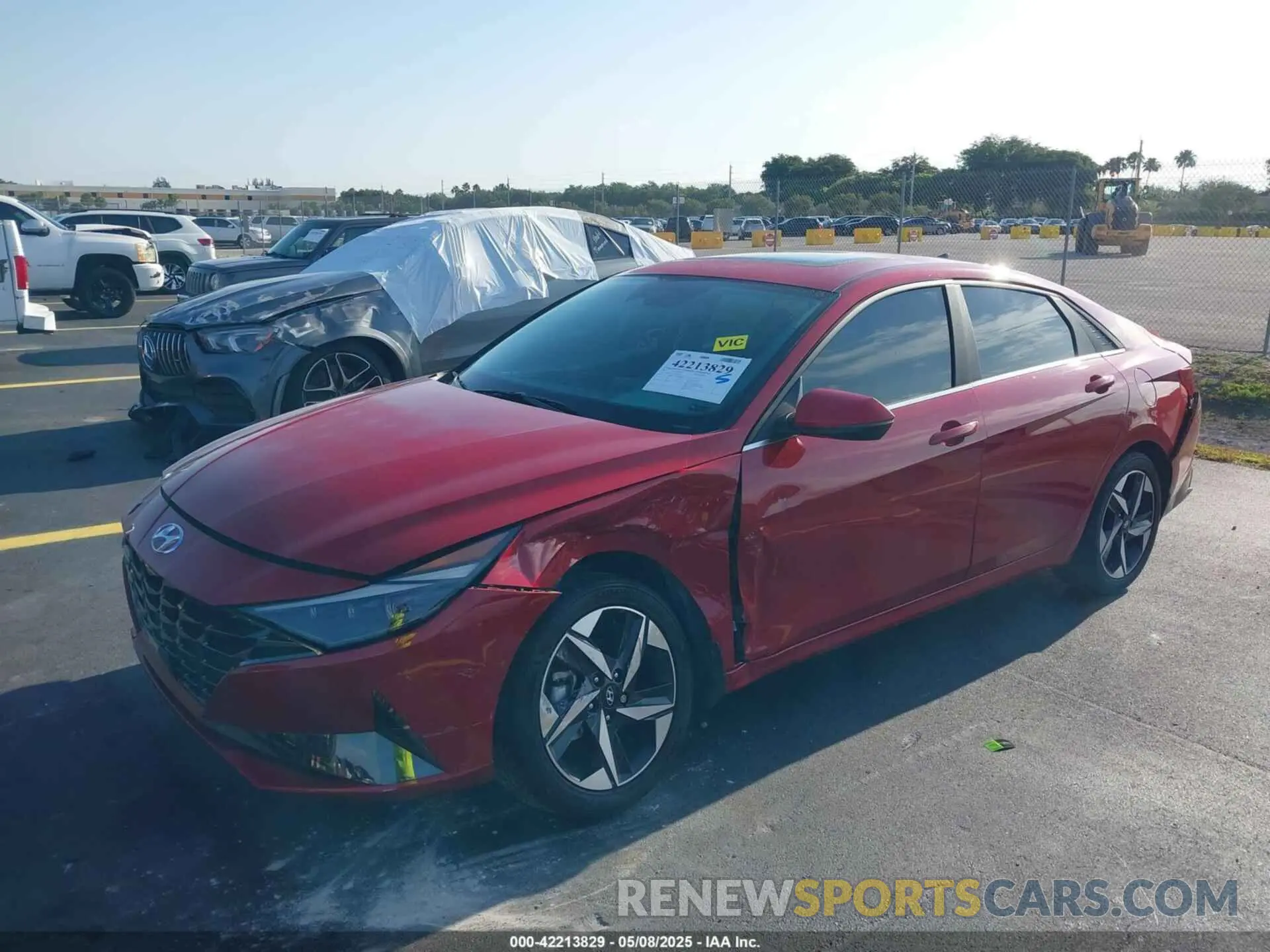 2 Photograph of a damaged car KMHLP4AG2PU458522 HYUNDAI ELANTRA 2023