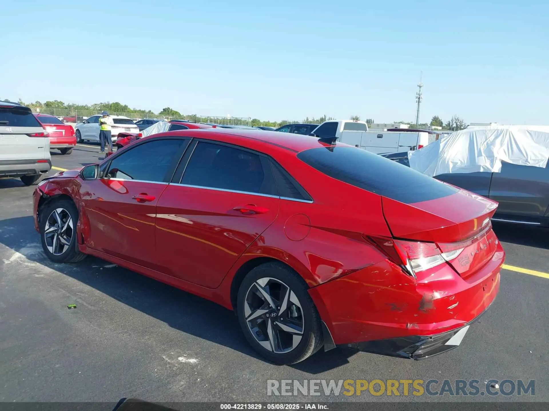 3 Photograph of a damaged car KMHLP4AG2PU458522 HYUNDAI ELANTRA 2023
