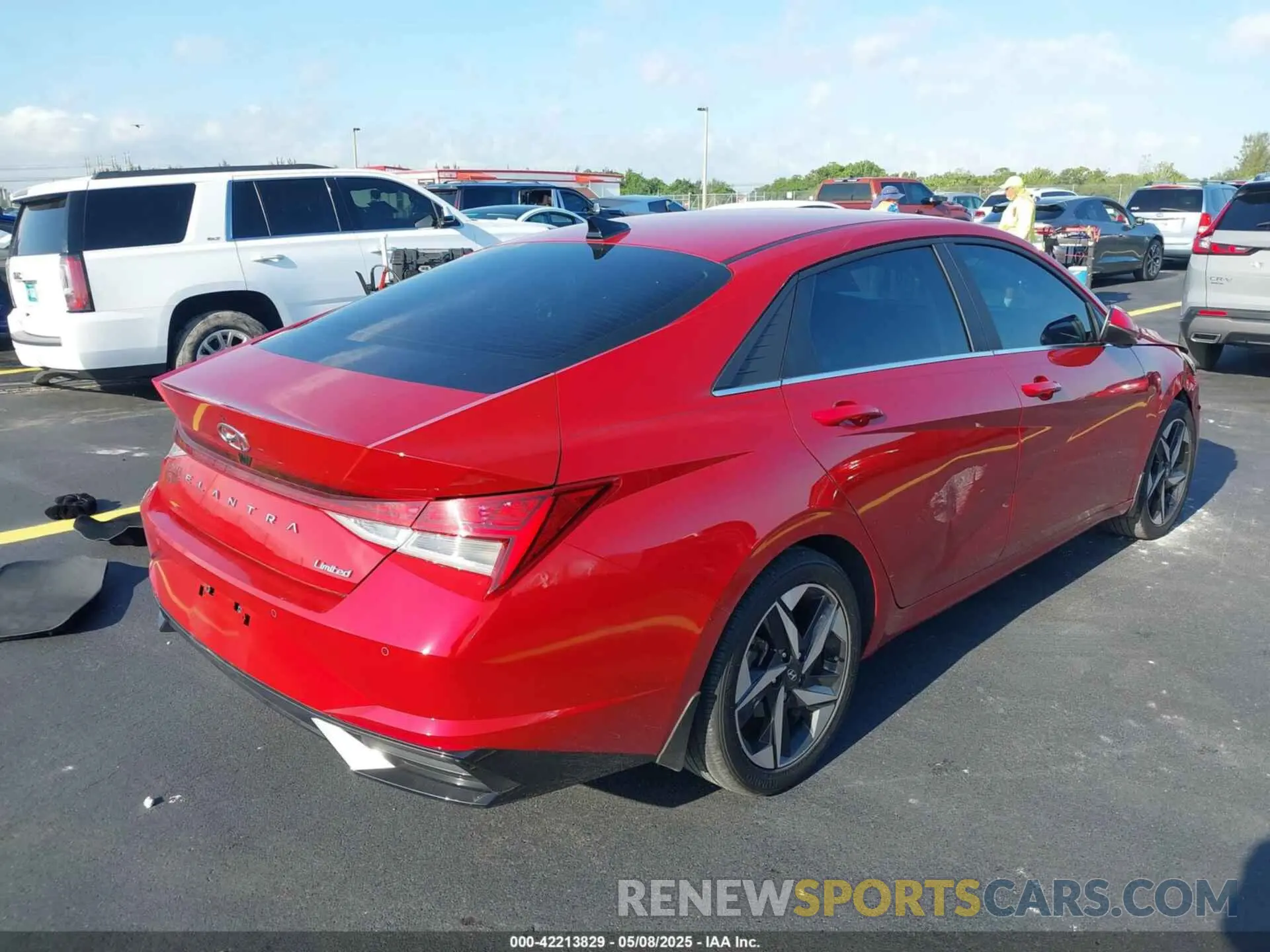 4 Photograph of a damaged car KMHLP4AG2PU458522 HYUNDAI ELANTRA 2023