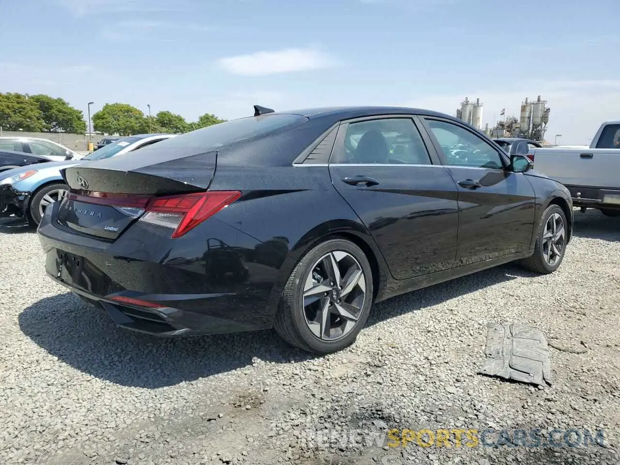 3 Photograph of a damaged car KMHLP4AG2PU462165 HYUNDAI ELANTRA 2023