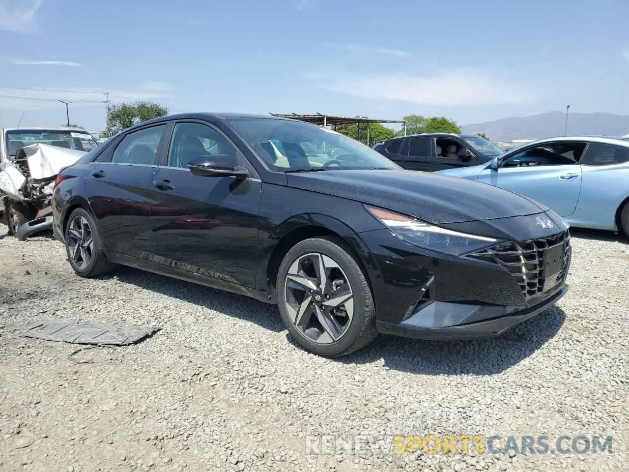 4 Photograph of a damaged car KMHLP4AG2PU462165 HYUNDAI ELANTRA 2023