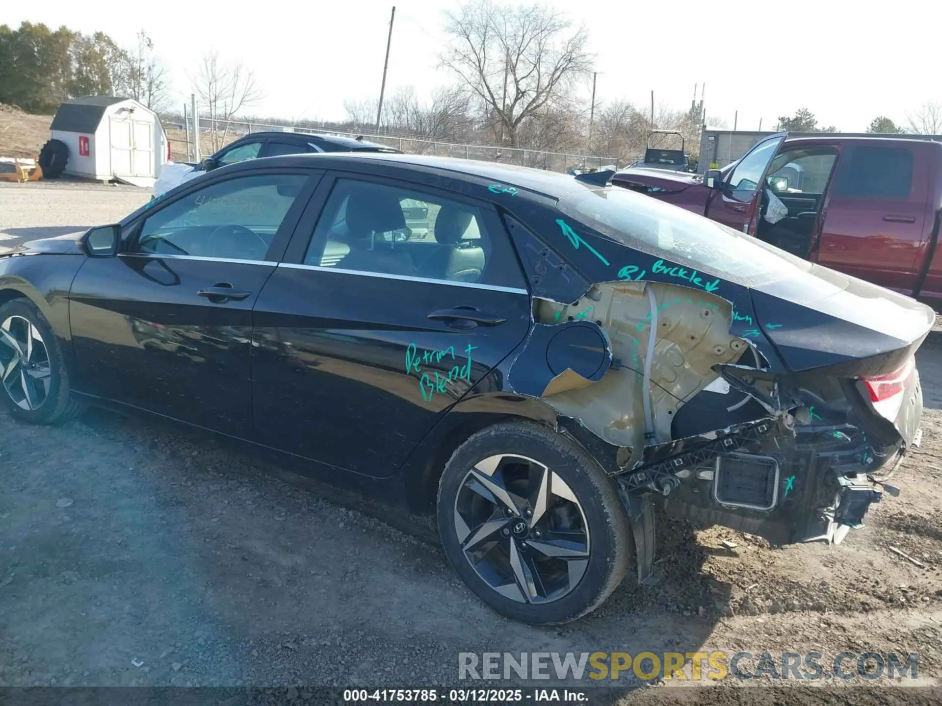 3 Photograph of a damaged car KMHLP4AG2PU465776 HYUNDAI ELANTRA 2023