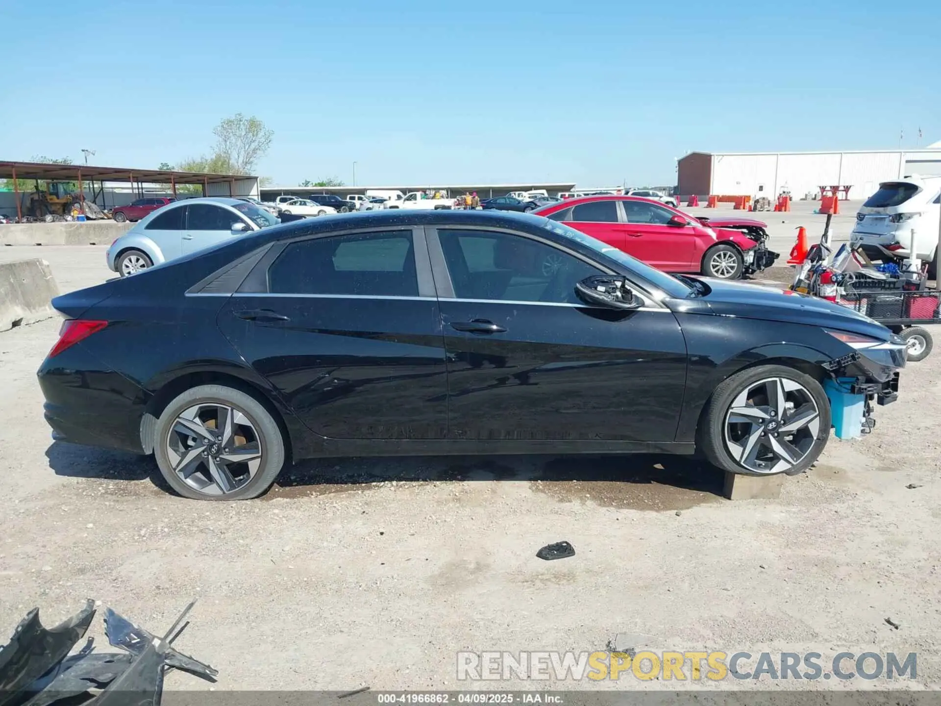 14 Photograph of a damaged car KMHLP4AG2PU473523 HYUNDAI ELANTRA 2023
