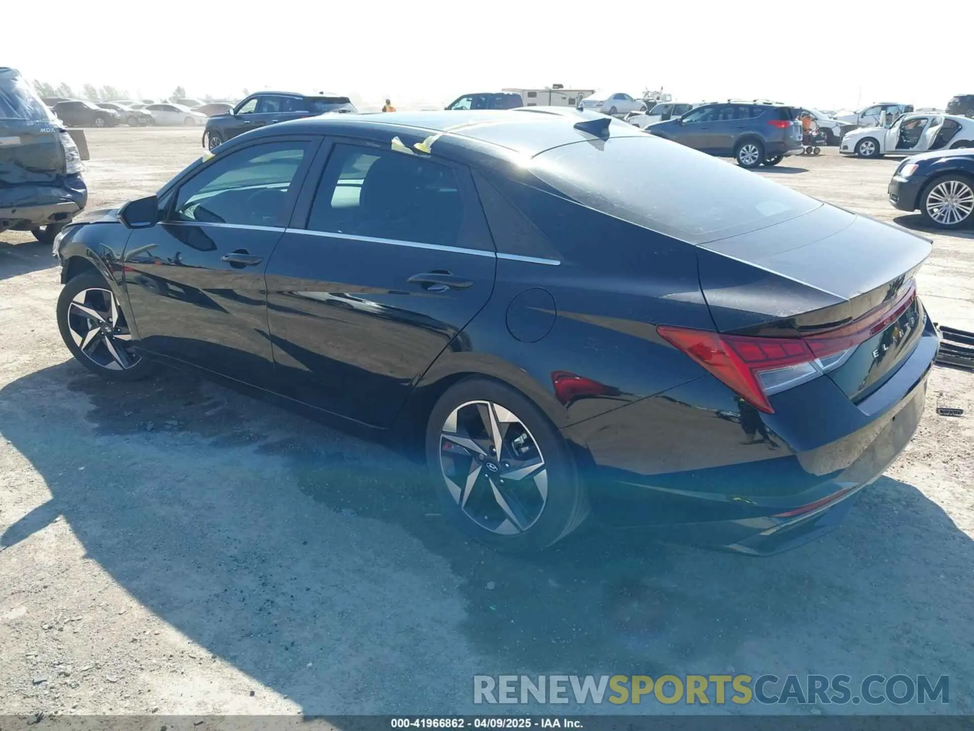 3 Photograph of a damaged car KMHLP4AG2PU473523 HYUNDAI ELANTRA 2023