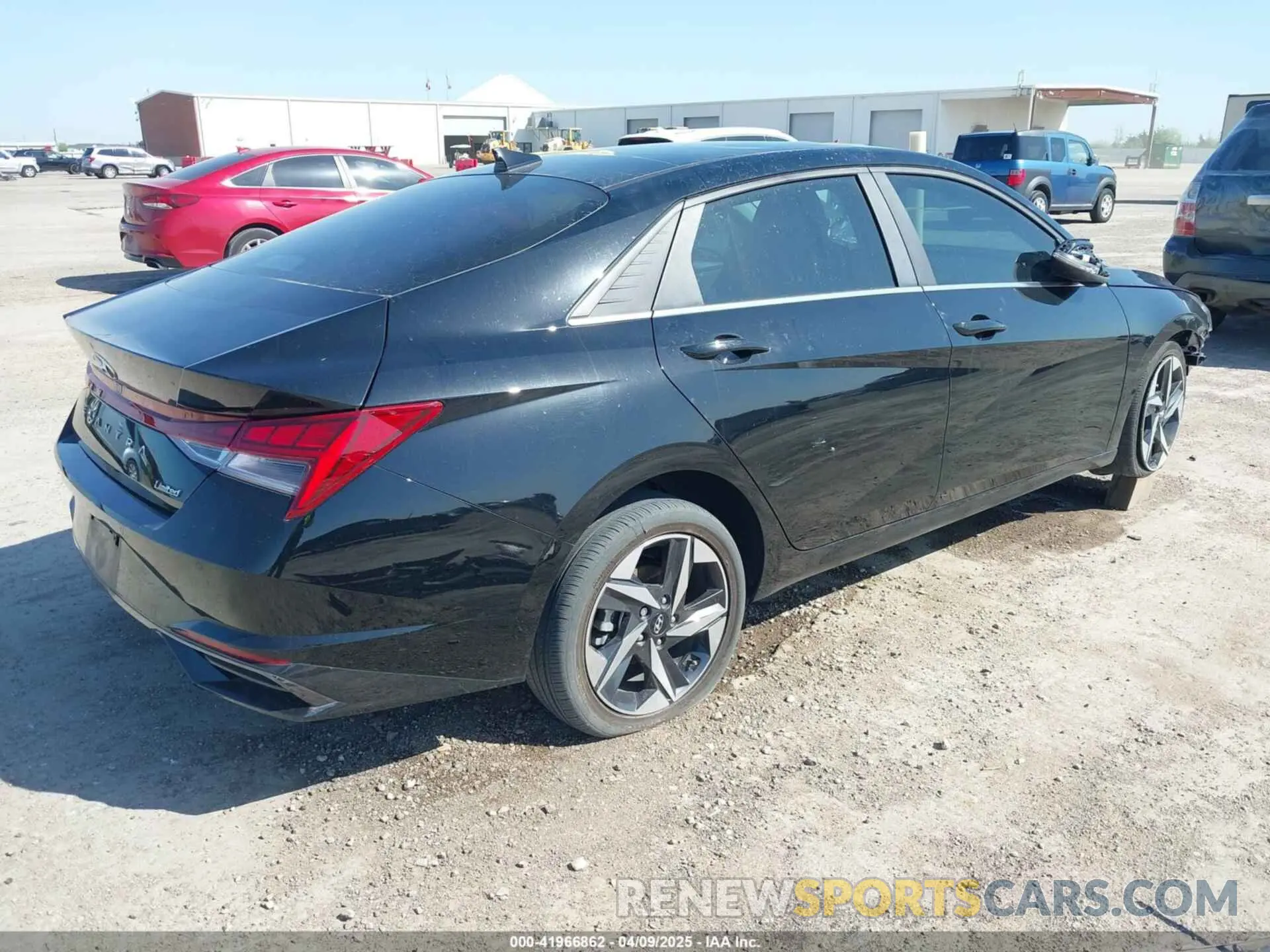 4 Photograph of a damaged car KMHLP4AG2PU473523 HYUNDAI ELANTRA 2023