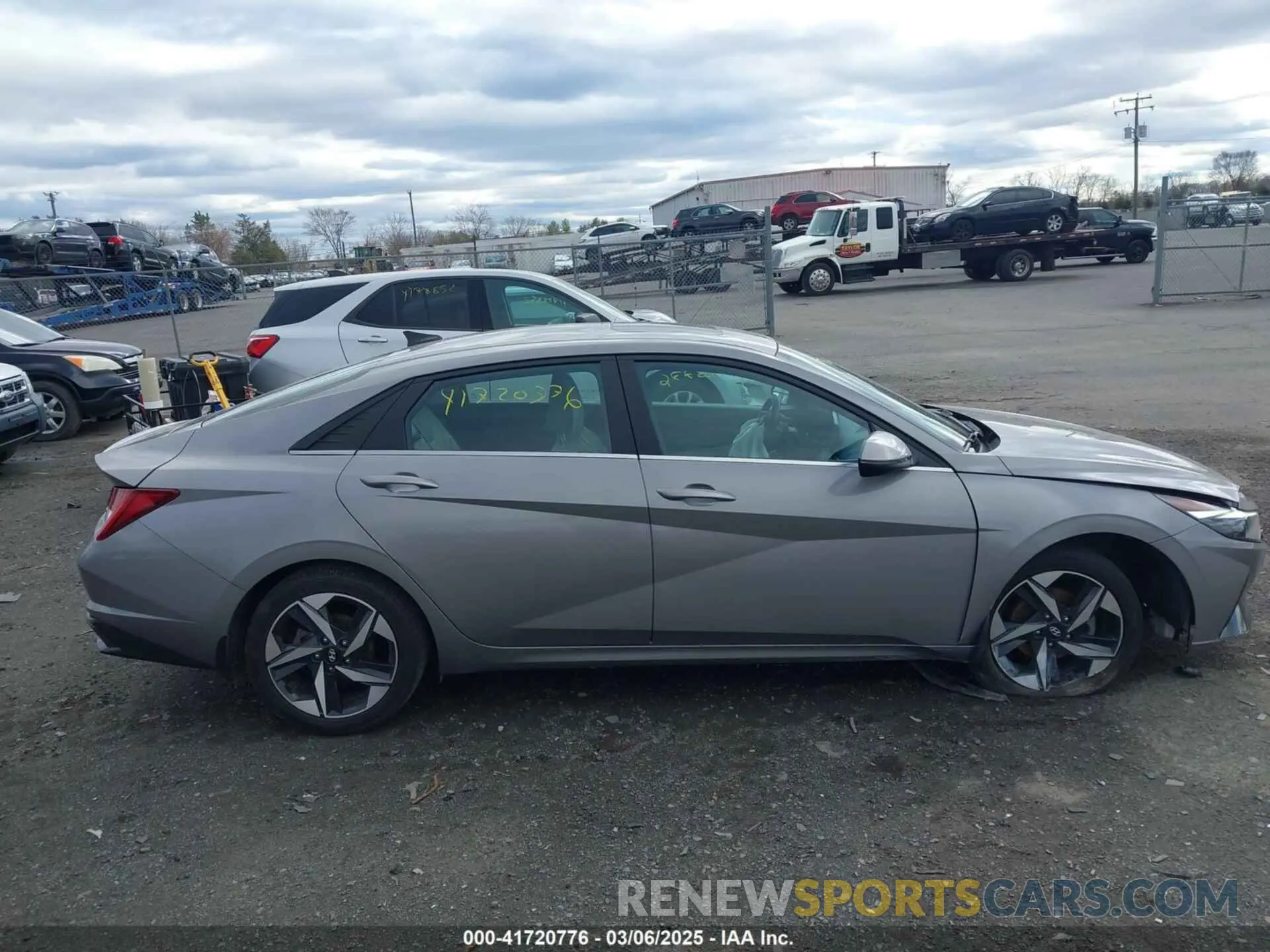 13 Photograph of a damaged car KMHLP4AG2PU485980 HYUNDAI ELANTRA 2023