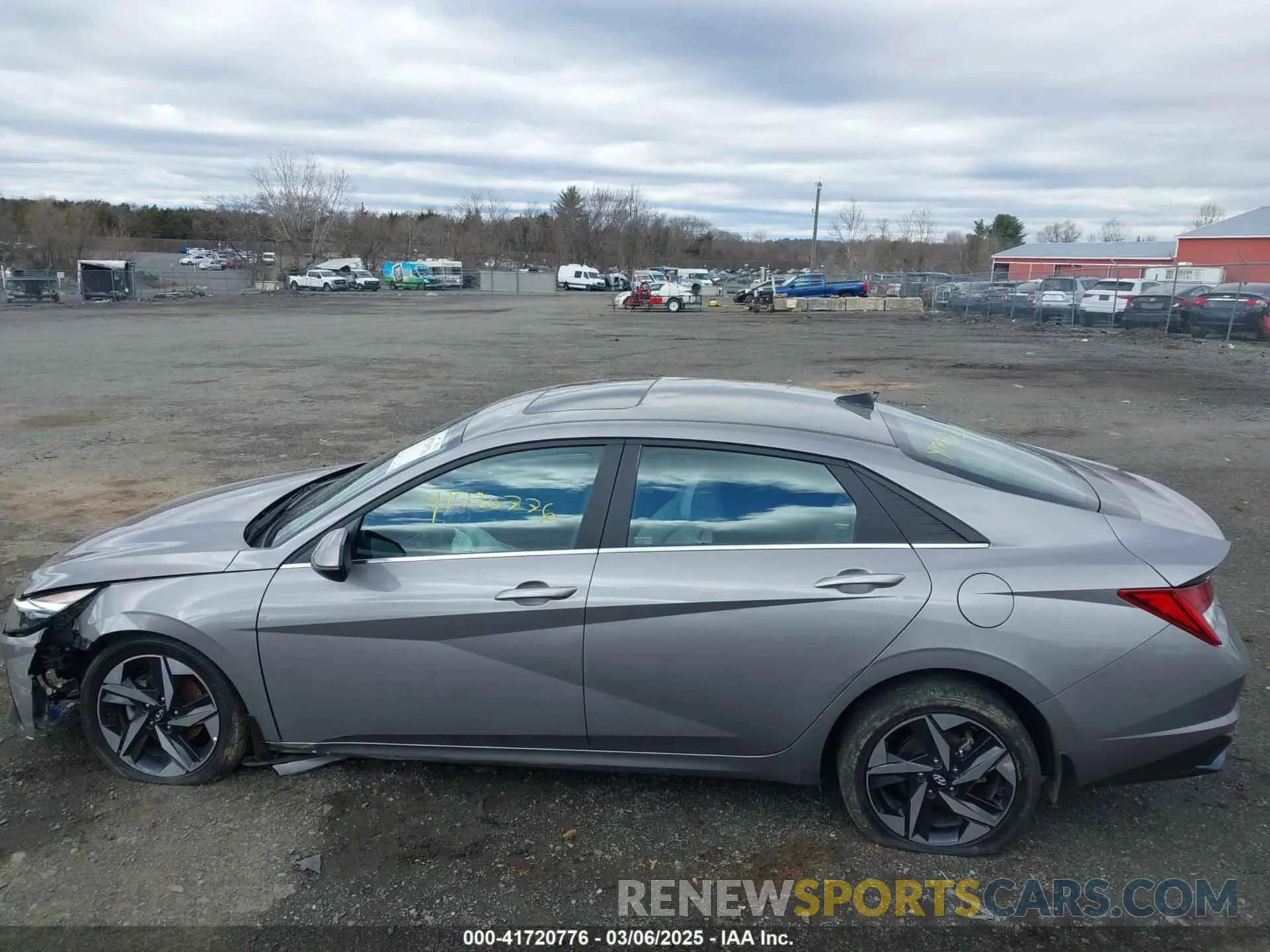 14 Photograph of a damaged car KMHLP4AG2PU485980 HYUNDAI ELANTRA 2023