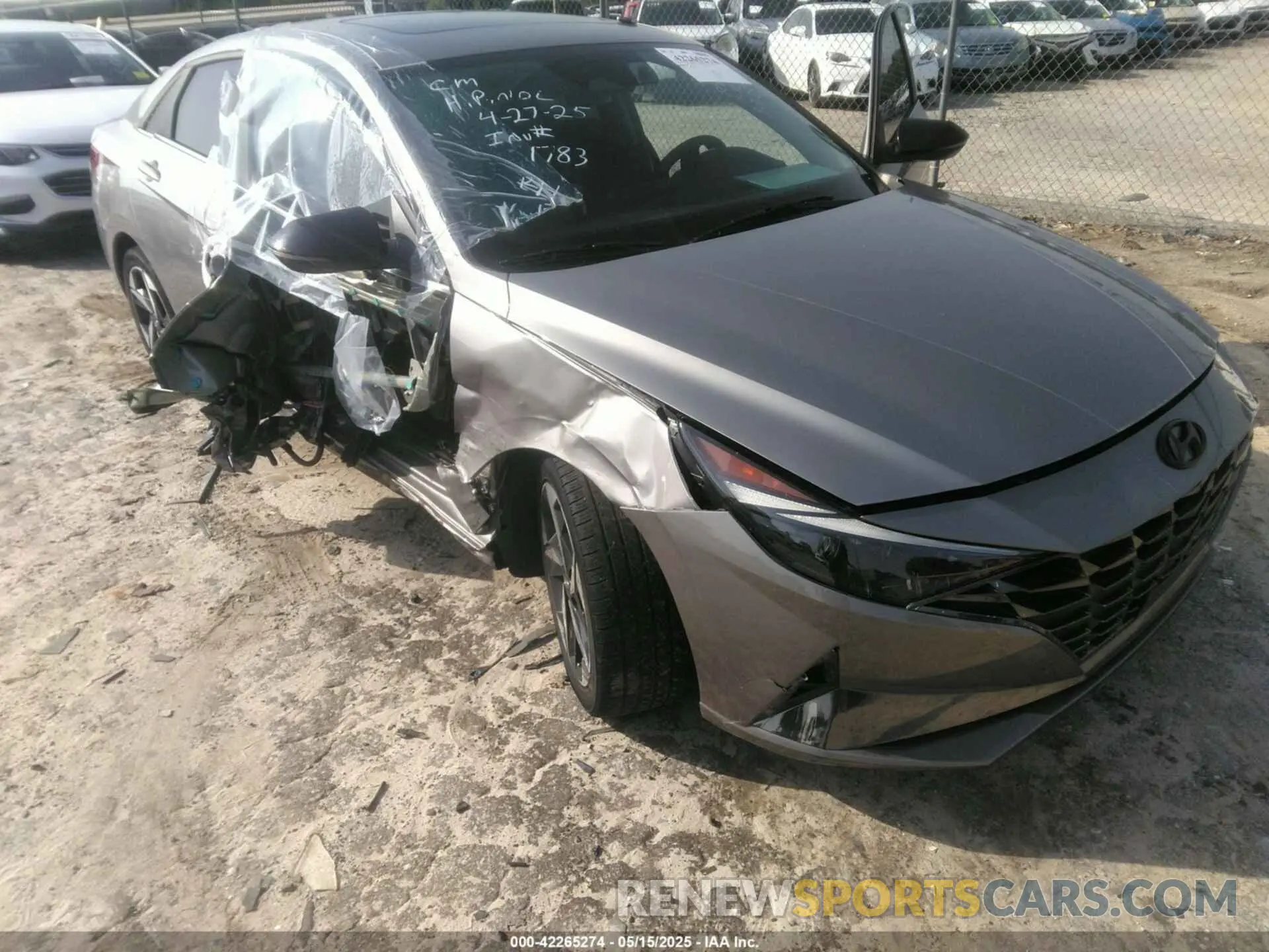 6 Photograph of a damaged car KMHLP4AG2PU504026 HYUNDAI ELANTRA 2023