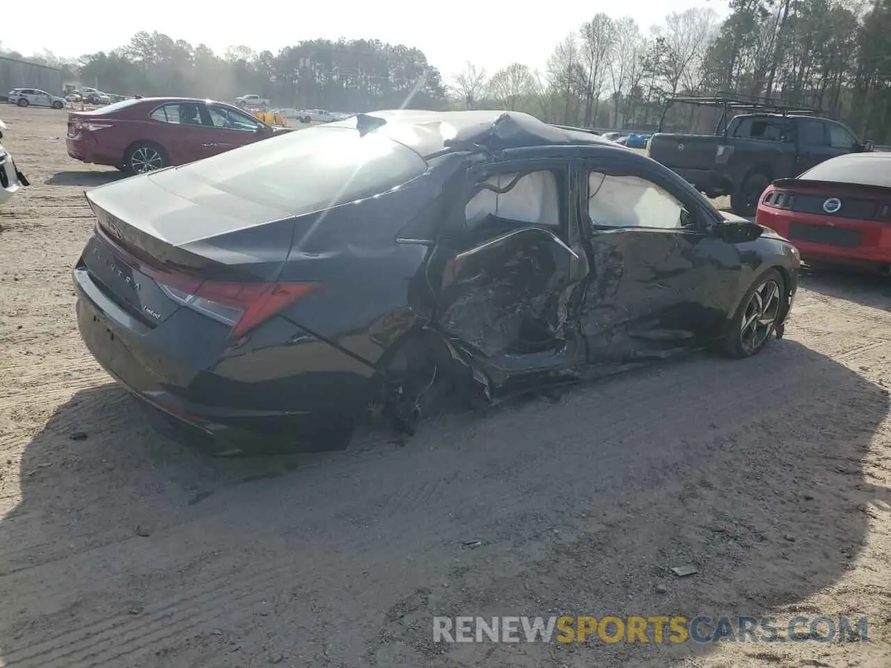 3 Photograph of a damaged car KMHLP4AG2PU608936 HYUNDAI ELANTRA 2023