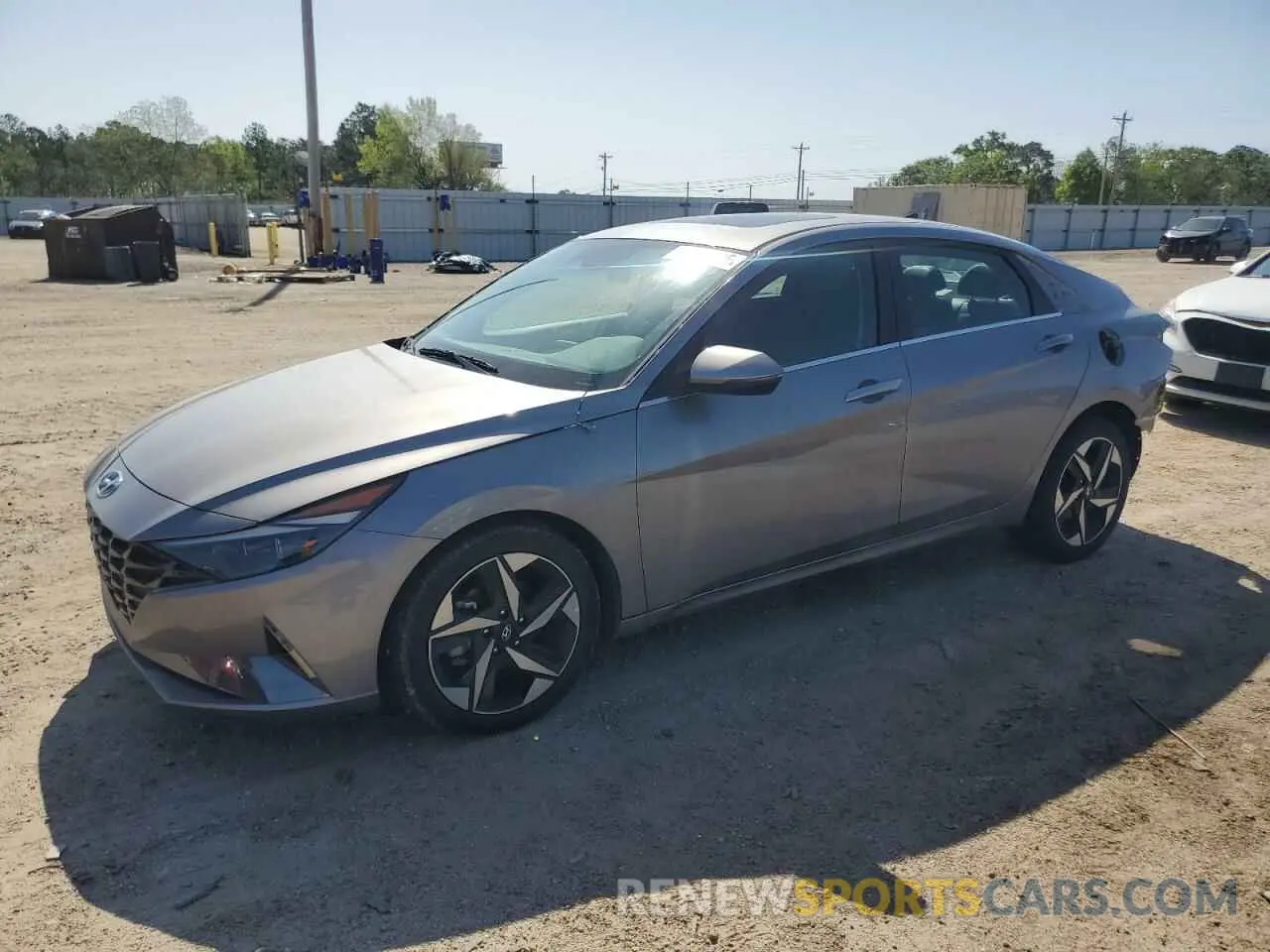 1 Photograph of a damaged car KMHLP4AG2PU617880 HYUNDAI ELANTRA 2023