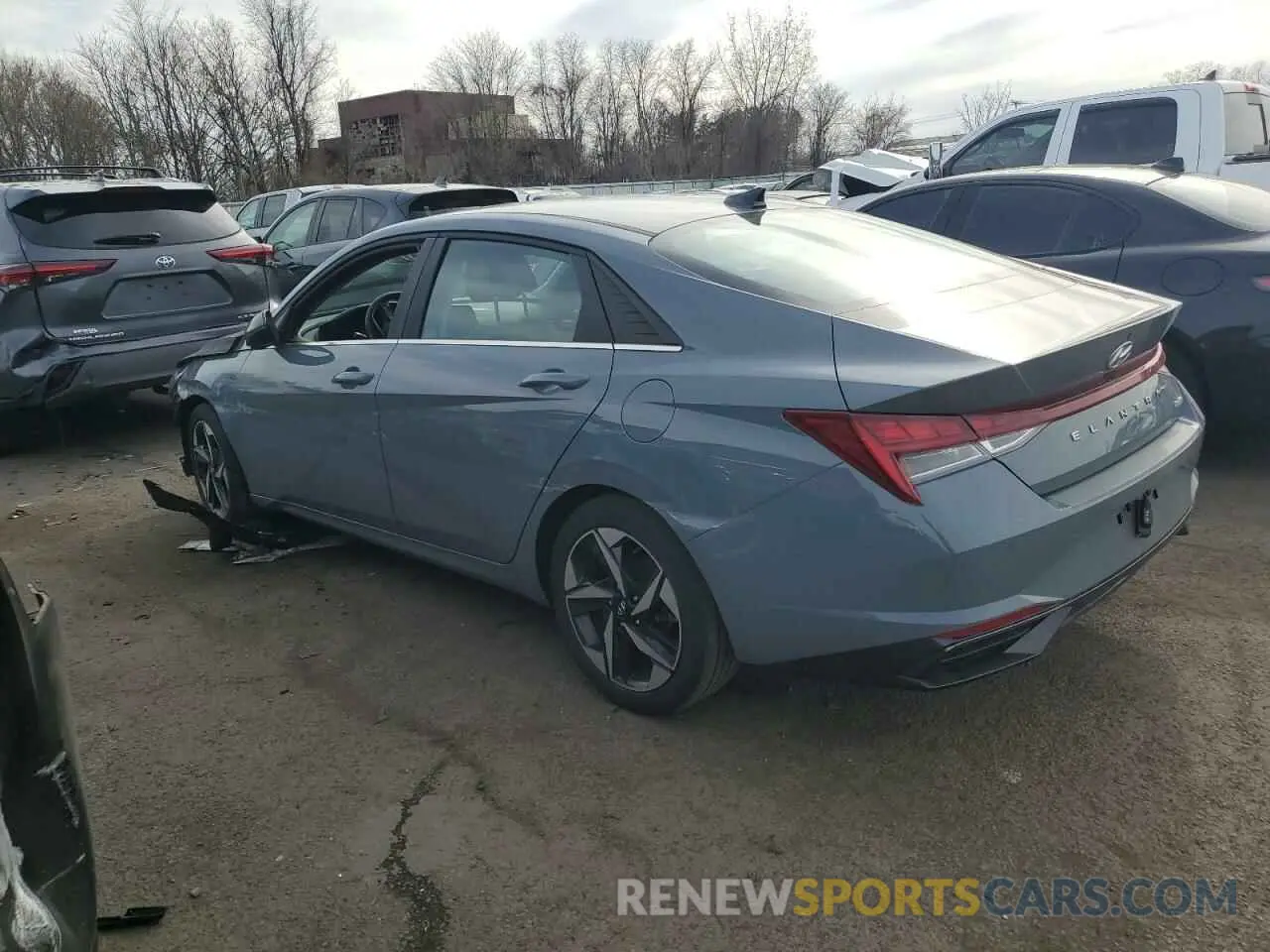 2 Photograph of a damaged car KMHLP4AG3PU382230 HYUNDAI ELANTRA 2023