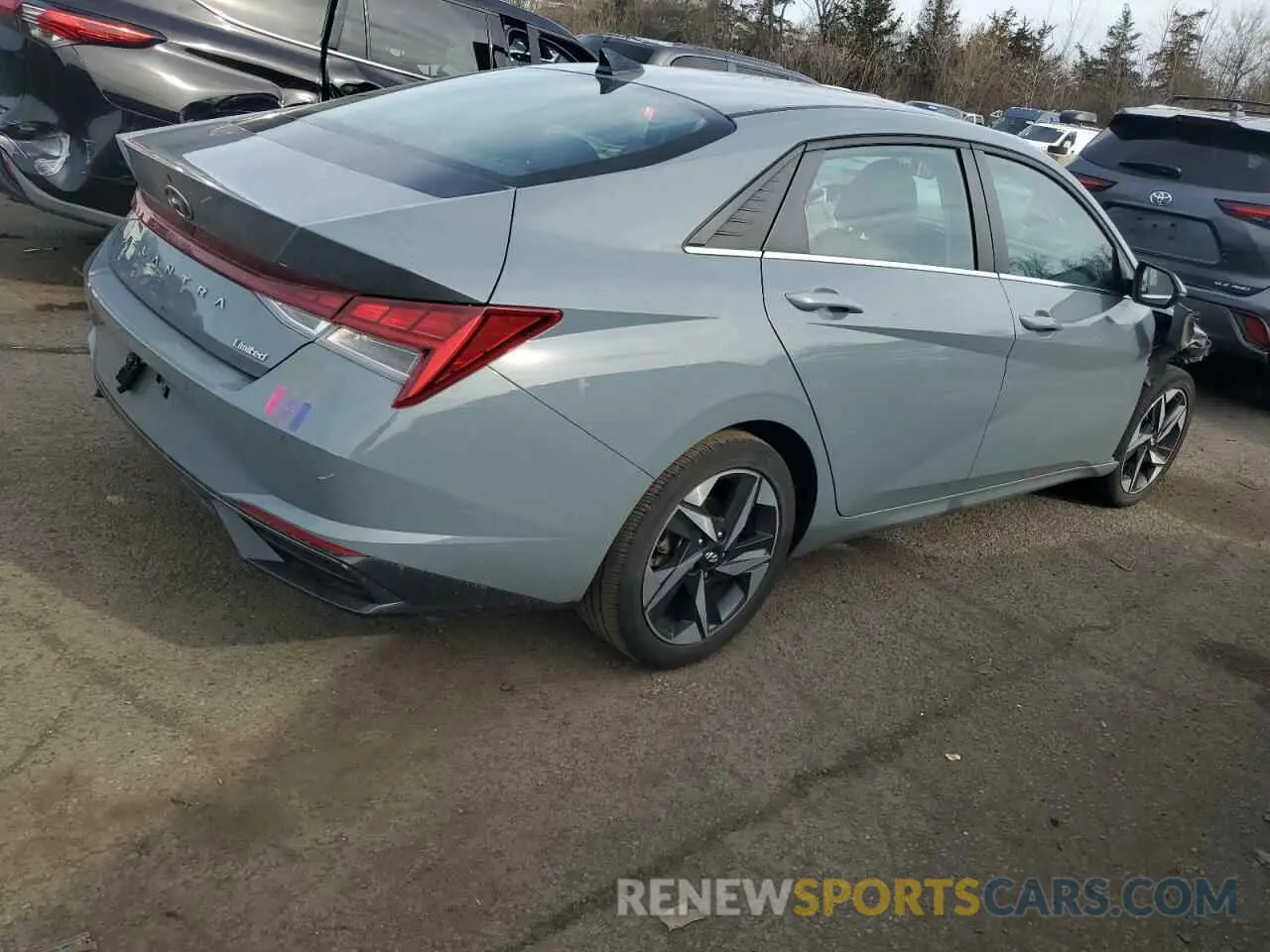3 Photograph of a damaged car KMHLP4AG3PU382230 HYUNDAI ELANTRA 2023