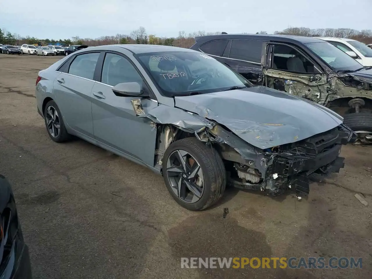 4 Photograph of a damaged car KMHLP4AG3PU382230 HYUNDAI ELANTRA 2023