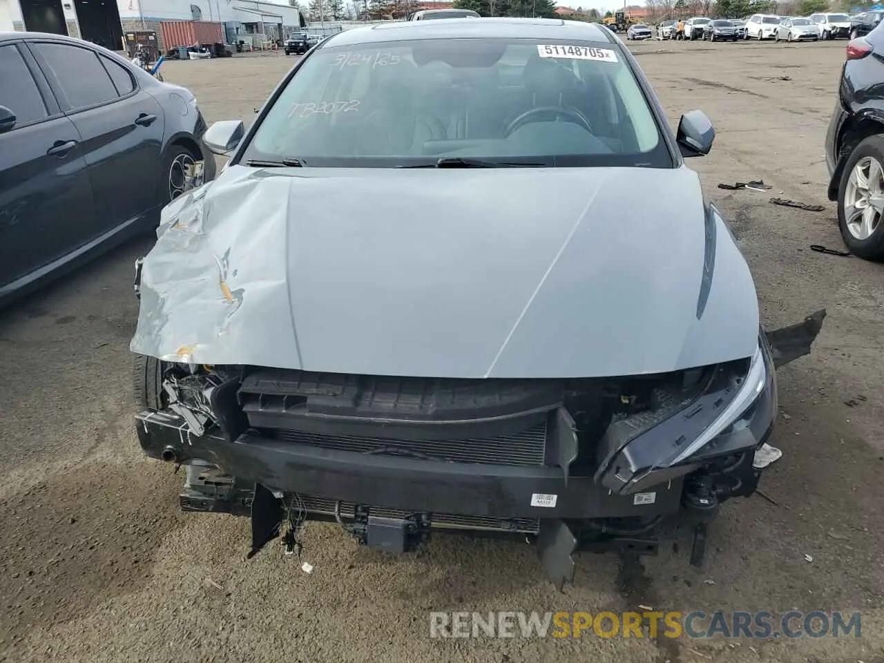 5 Photograph of a damaged car KMHLP4AG3PU382230 HYUNDAI ELANTRA 2023