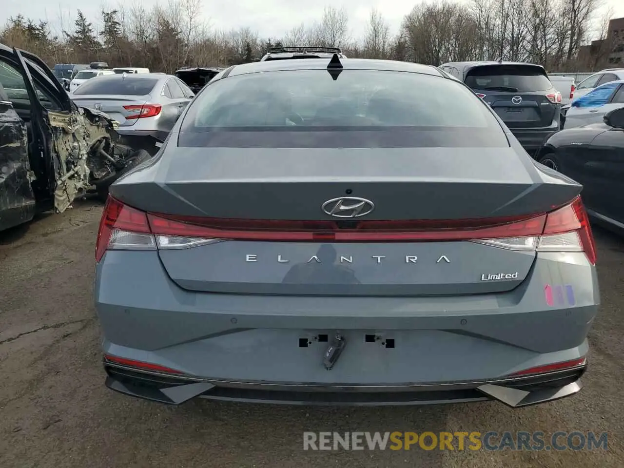 6 Photograph of a damaged car KMHLP4AG3PU382230 HYUNDAI ELANTRA 2023
