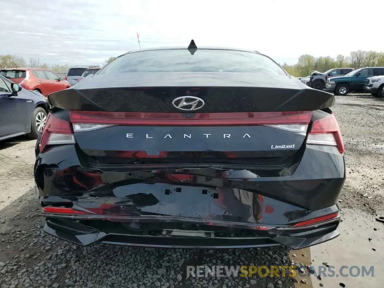 6 Photograph of a damaged car KMHLP4AG3PU394426 HYUNDAI ELANTRA 2023