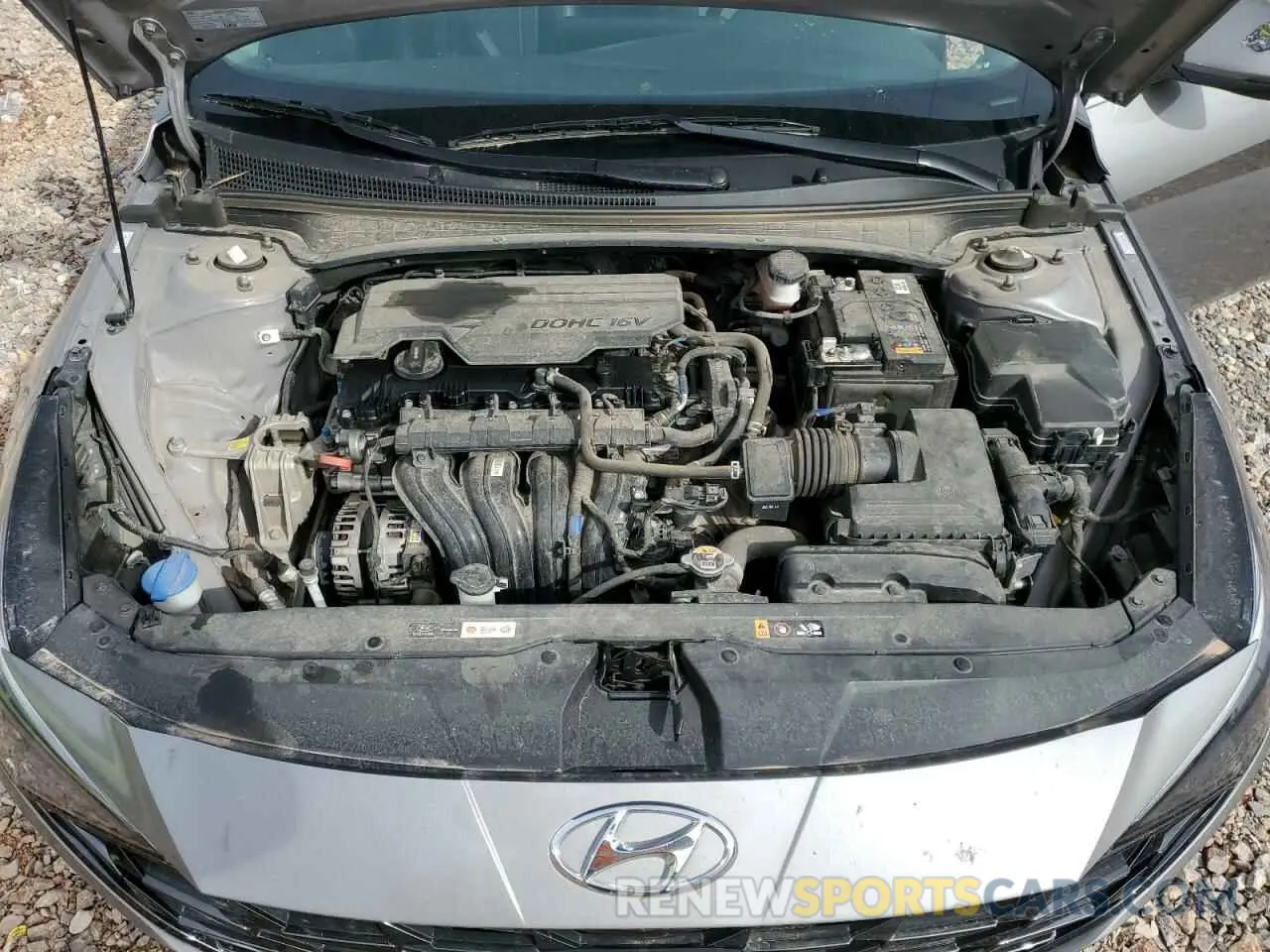 11 Photograph of a damaged car KMHLP4AG3PU394491 HYUNDAI ELANTRA 2023