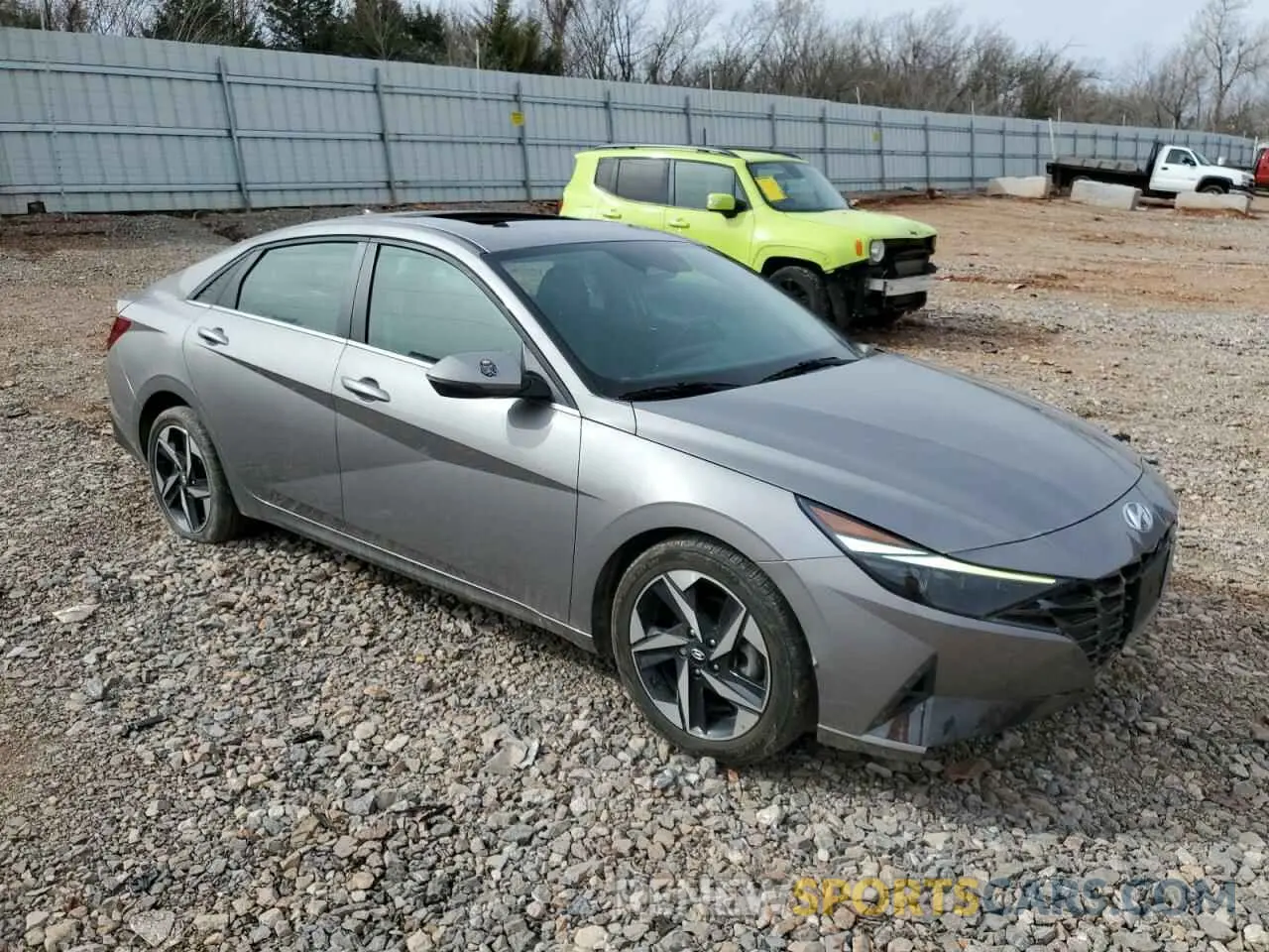 4 Photograph of a damaged car KMHLP4AG3PU394491 HYUNDAI ELANTRA 2023