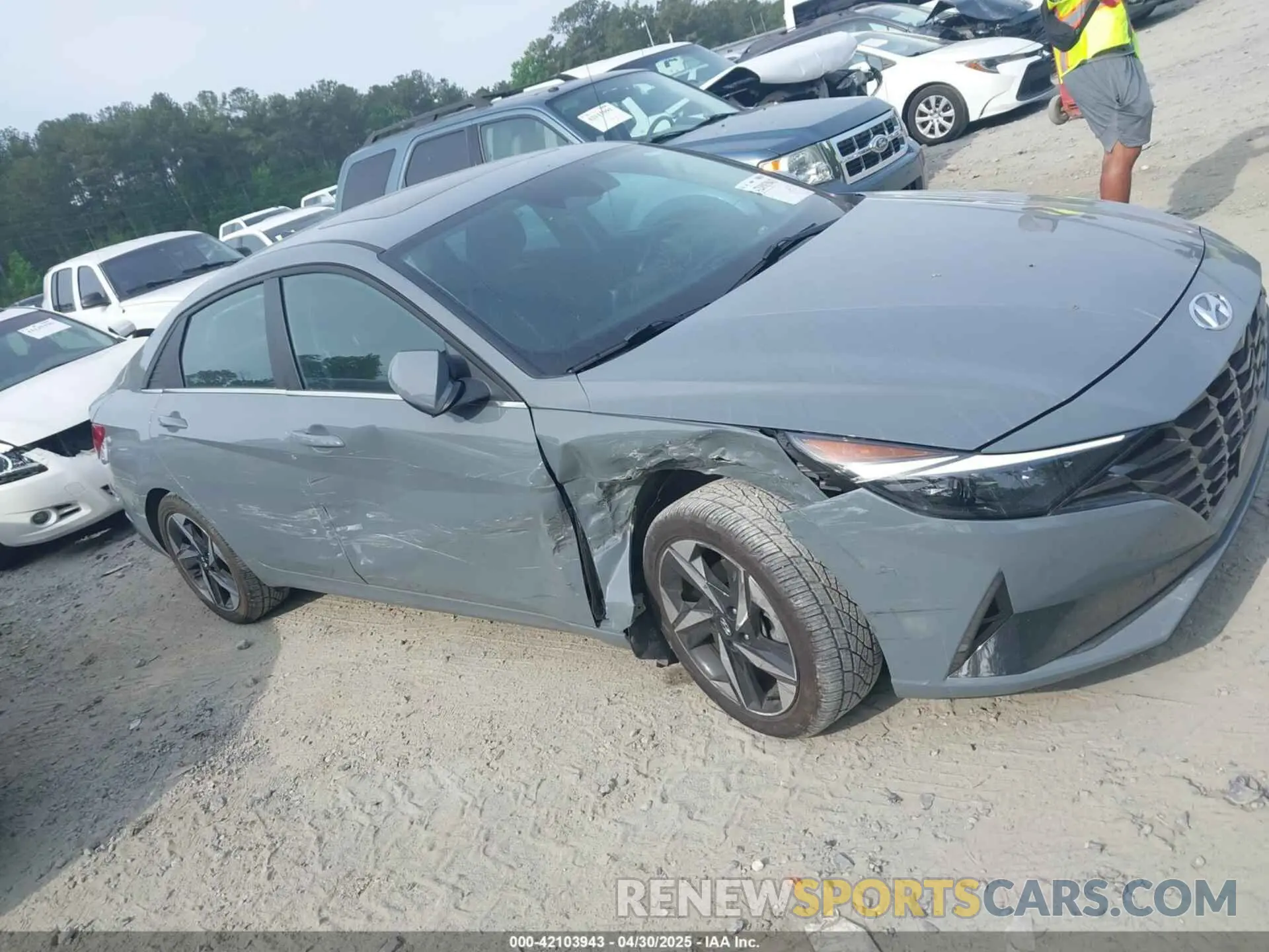 13 Photograph of a damaged car KMHLP4AG3PU404565 HYUNDAI ELANTRA 2023