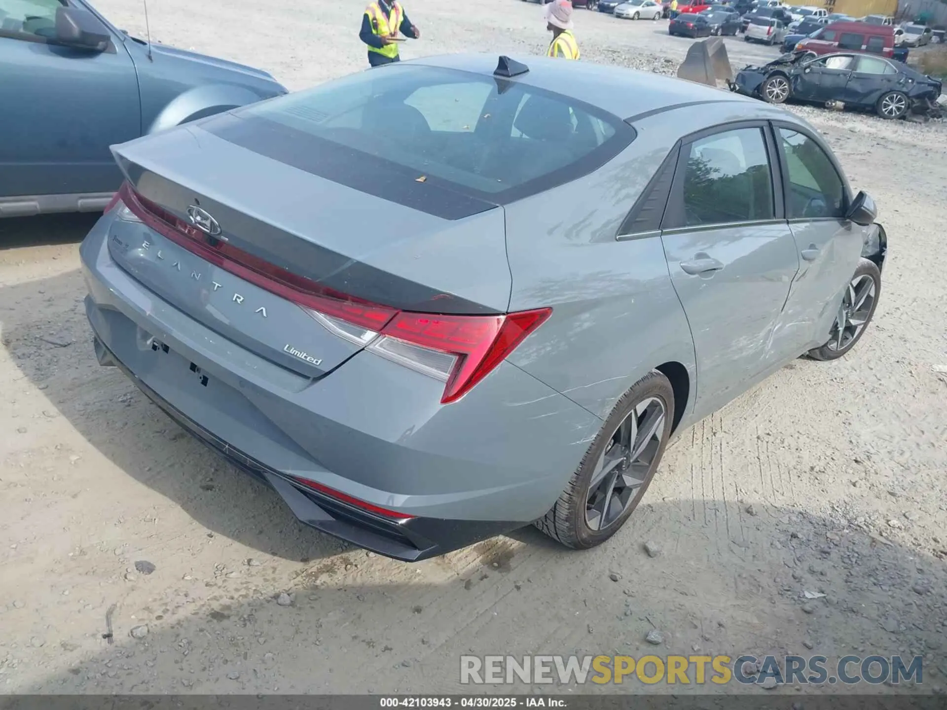 4 Photograph of a damaged car KMHLP4AG3PU404565 HYUNDAI ELANTRA 2023