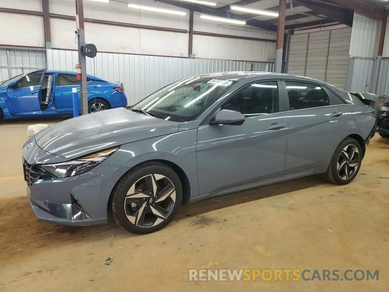 1 Photograph of a damaged car KMHLP4AG3PU405876 HYUNDAI ELANTRA 2023