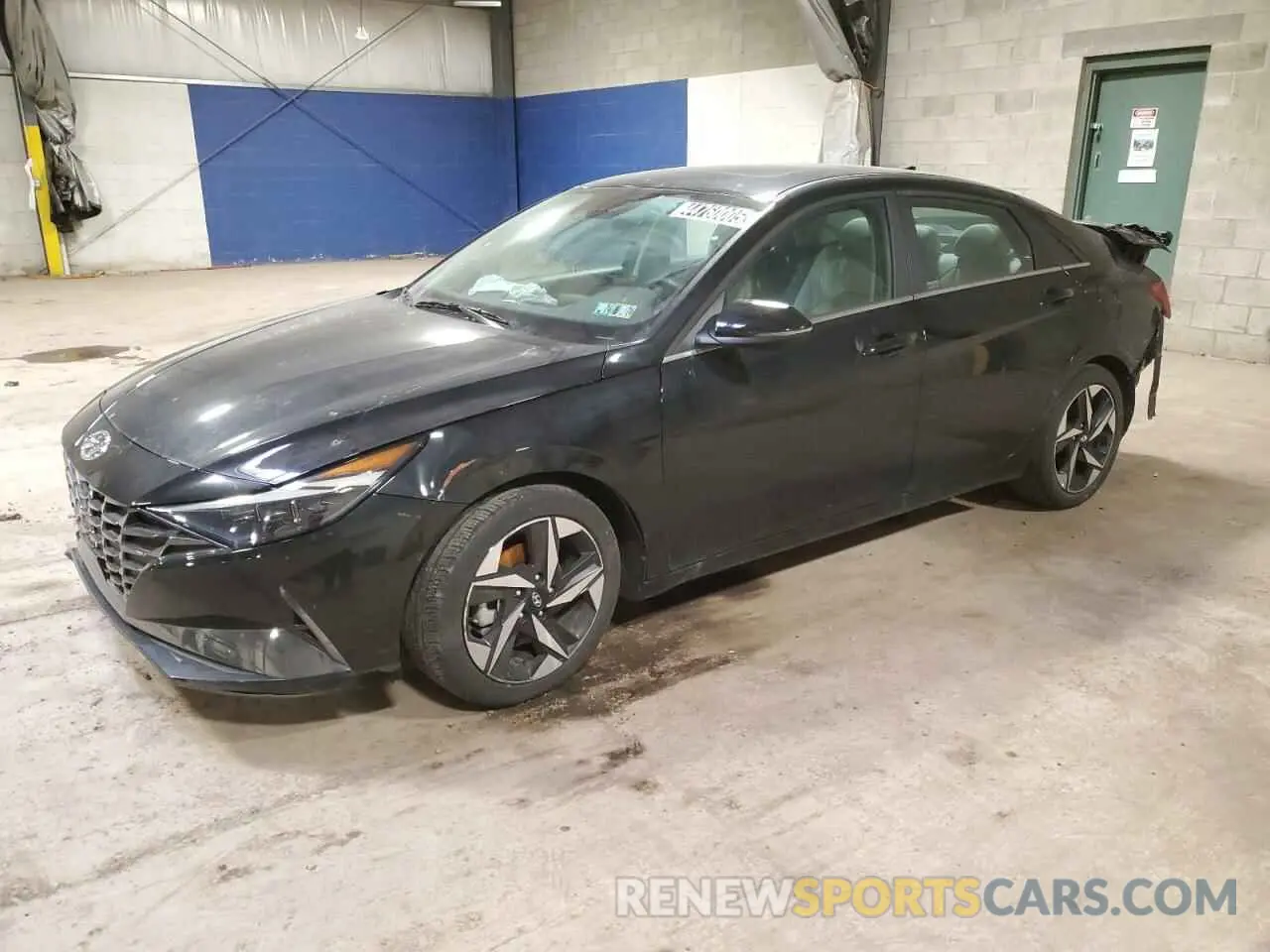 1 Photograph of a damaged car KMHLP4AG3PU564168 HYUNDAI ELANTRA 2023
