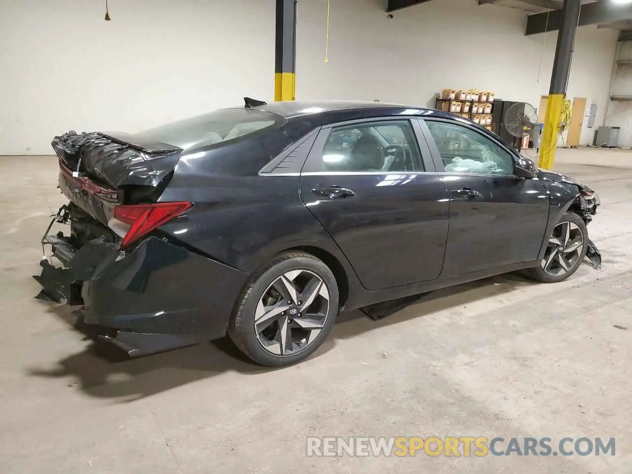 3 Photograph of a damaged car KMHLP4AG3PU564168 HYUNDAI ELANTRA 2023